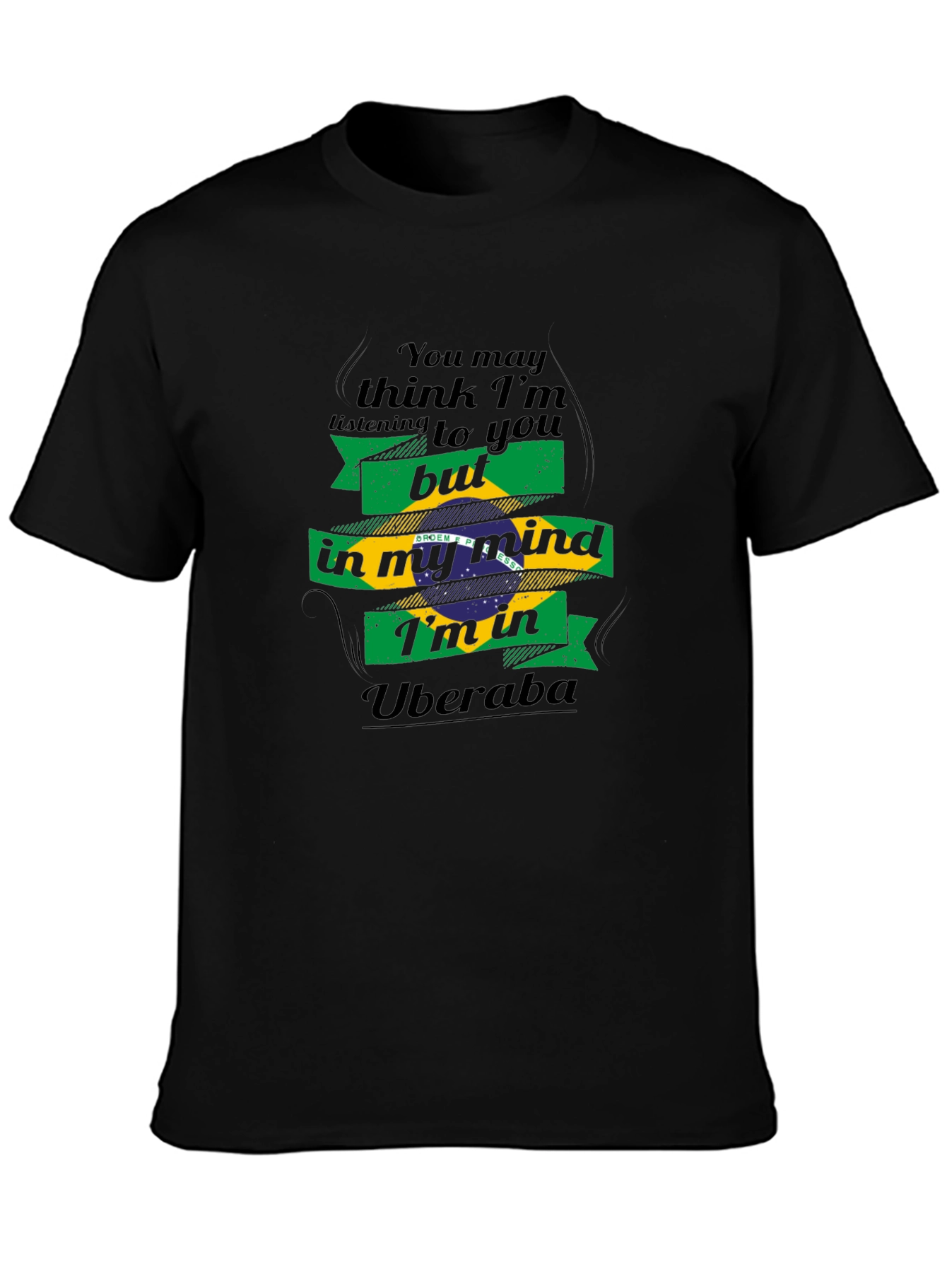 Uberaba Brazil Flag T-Shirt