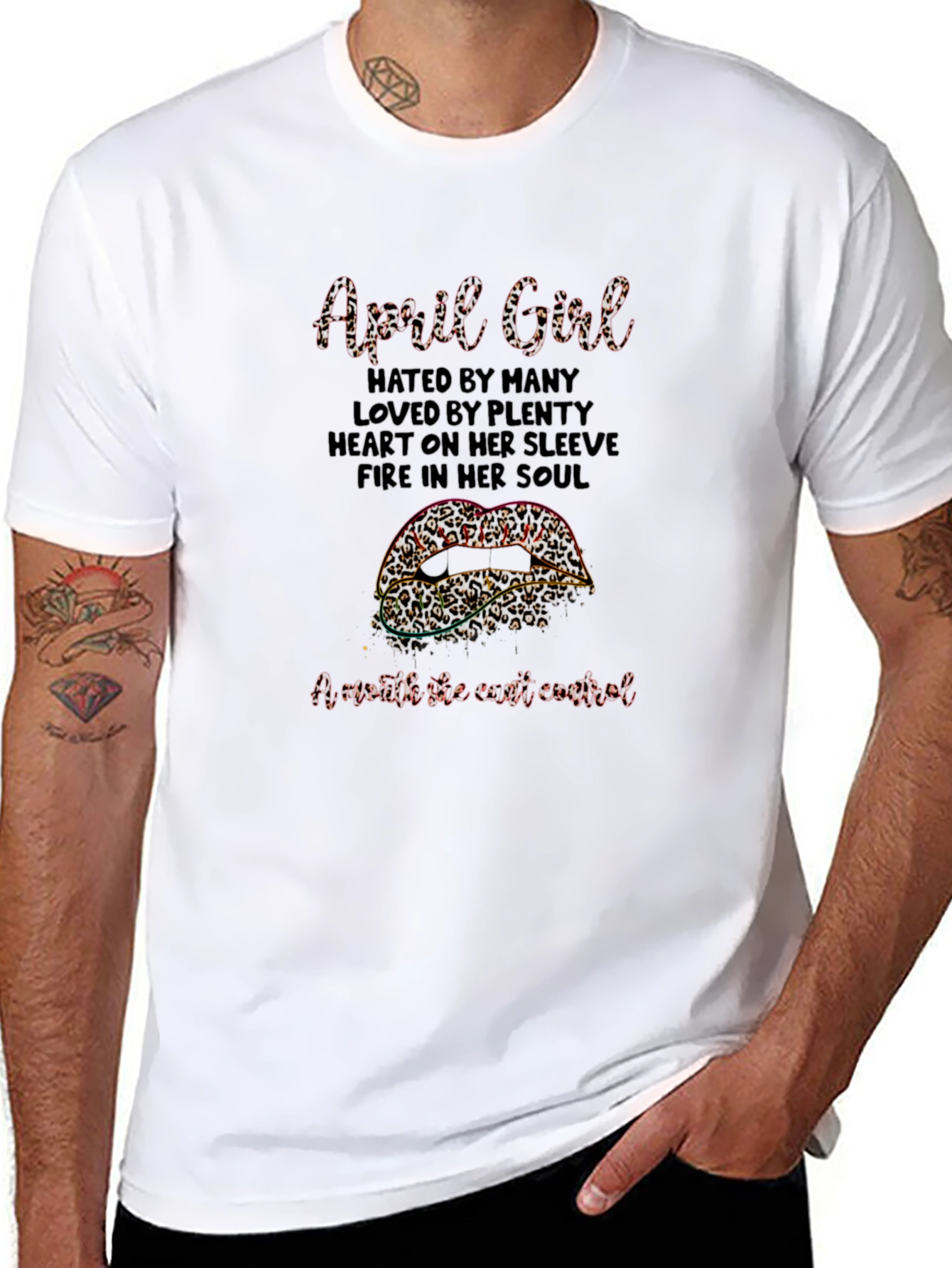 April Girl Graphic T-Shirt