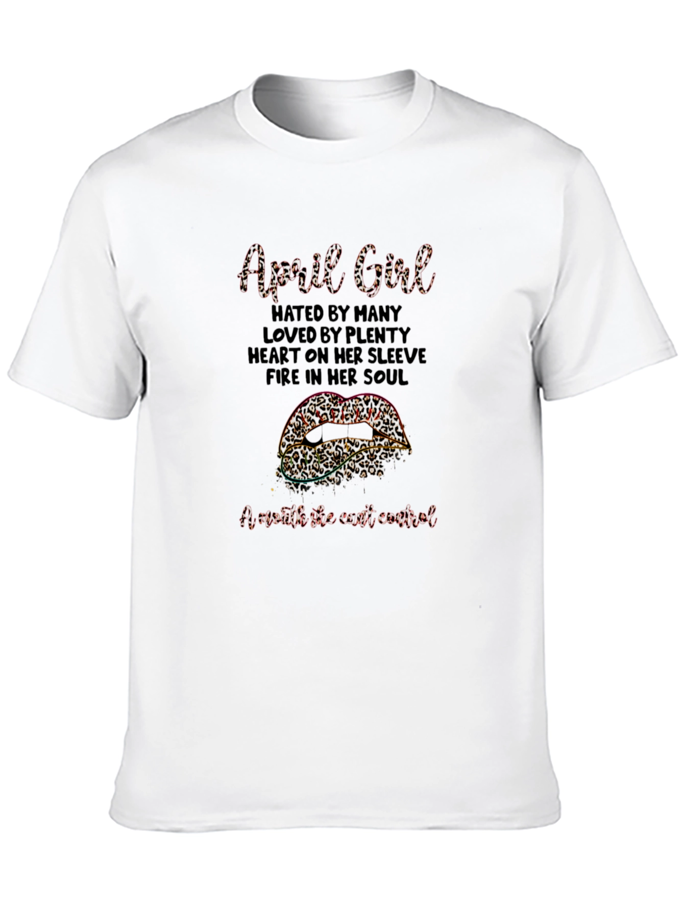 April Girl Graphic T-Shirt