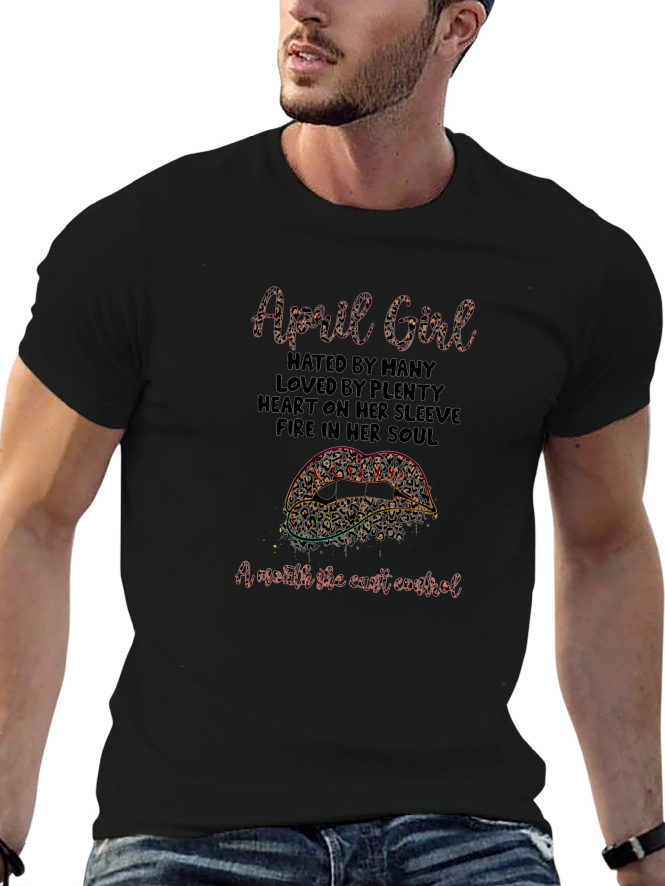 April Girl Graphic T-Shirt