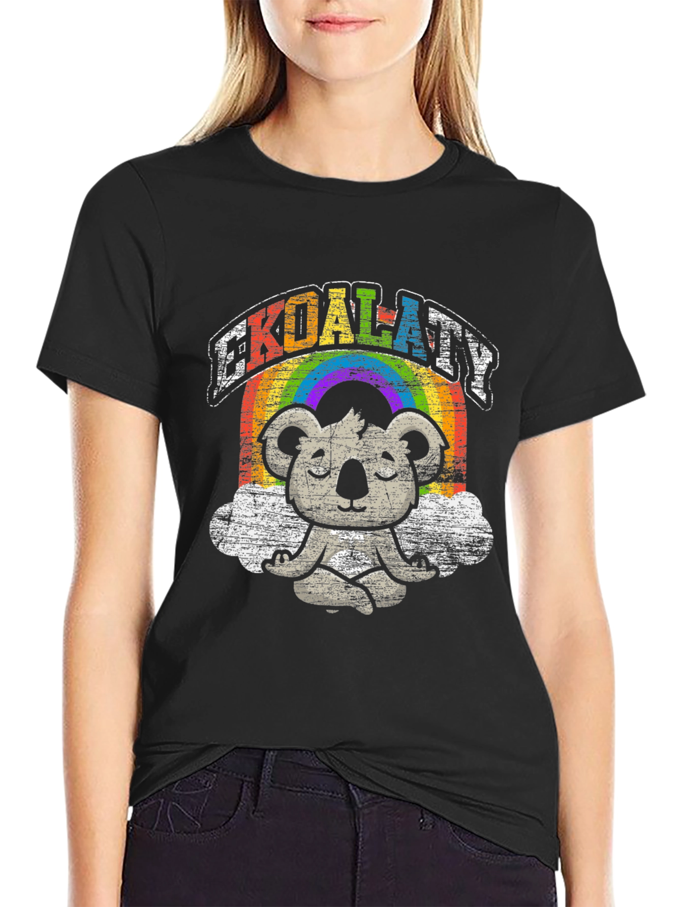 Koala-aty Black T-Shirt