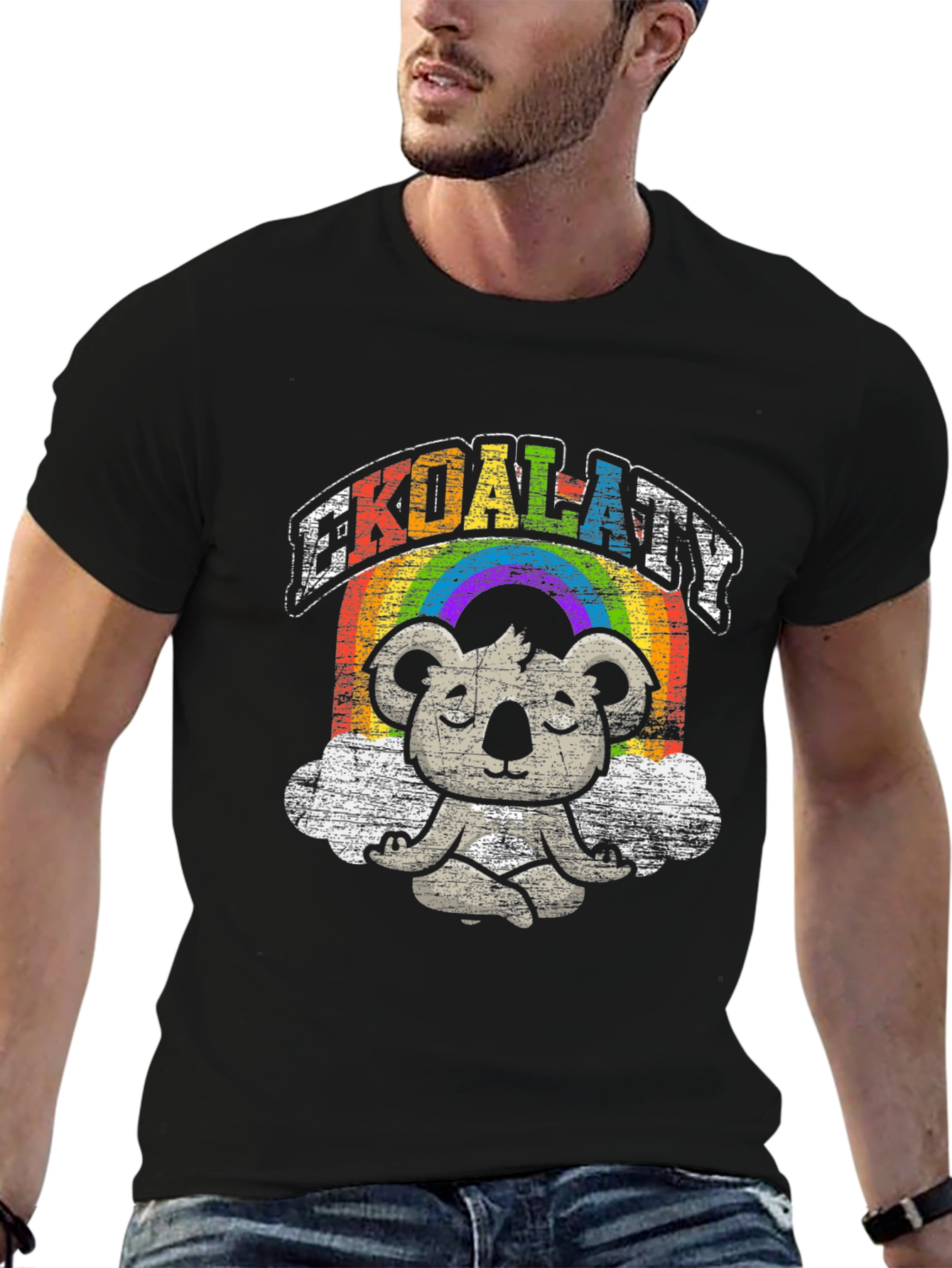 Koala-aty Black T-Shirt
