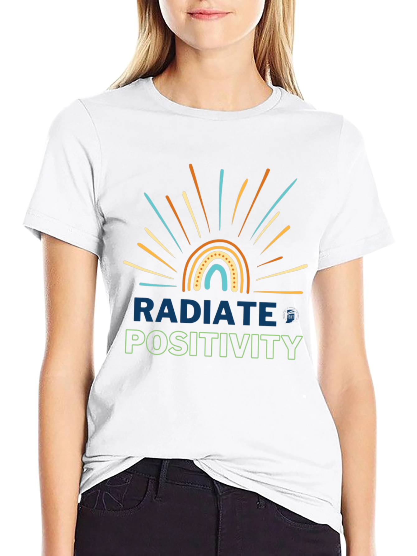 Radiate Positivity T-Shirt - Motivational Graphic Tee
