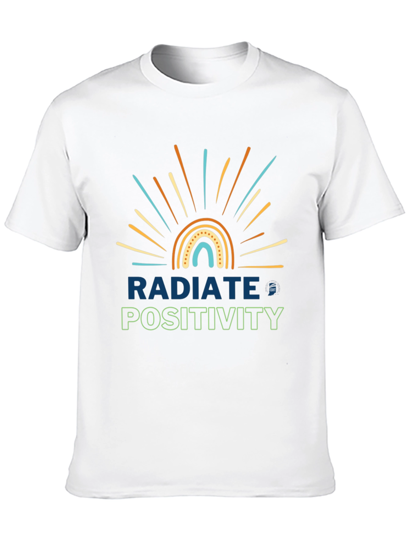 Radiate Positivity T-Shirt - Motivational Graphic Tee