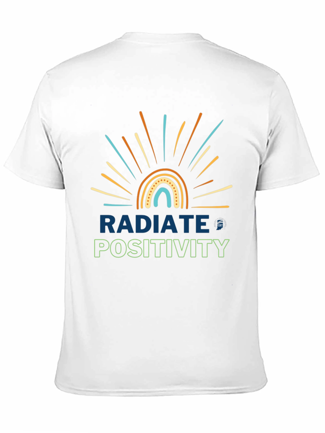 Radiate Positivity T-Shirt - Motivational Graphic Tee