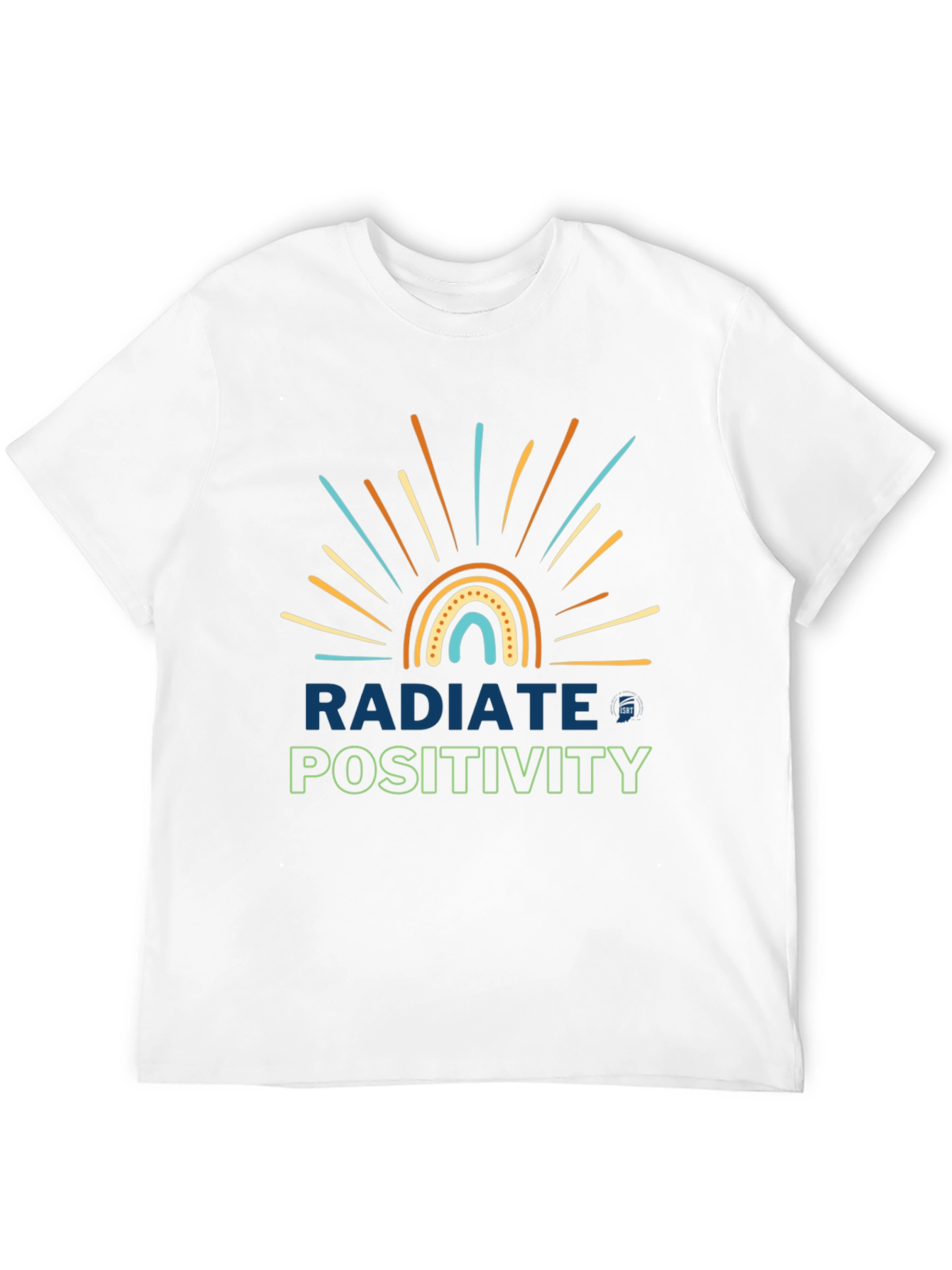 Radiate Positivity T-Shirt - Motivational Graphic Tee