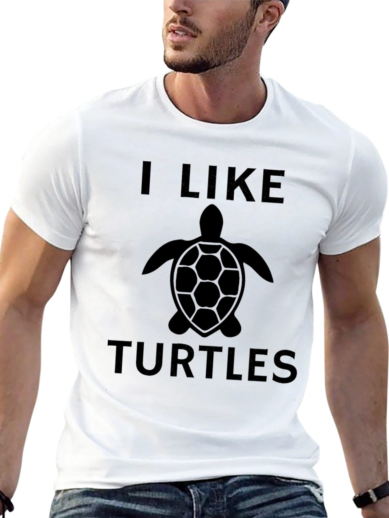 I Like Turtles Graphic T-Shirt