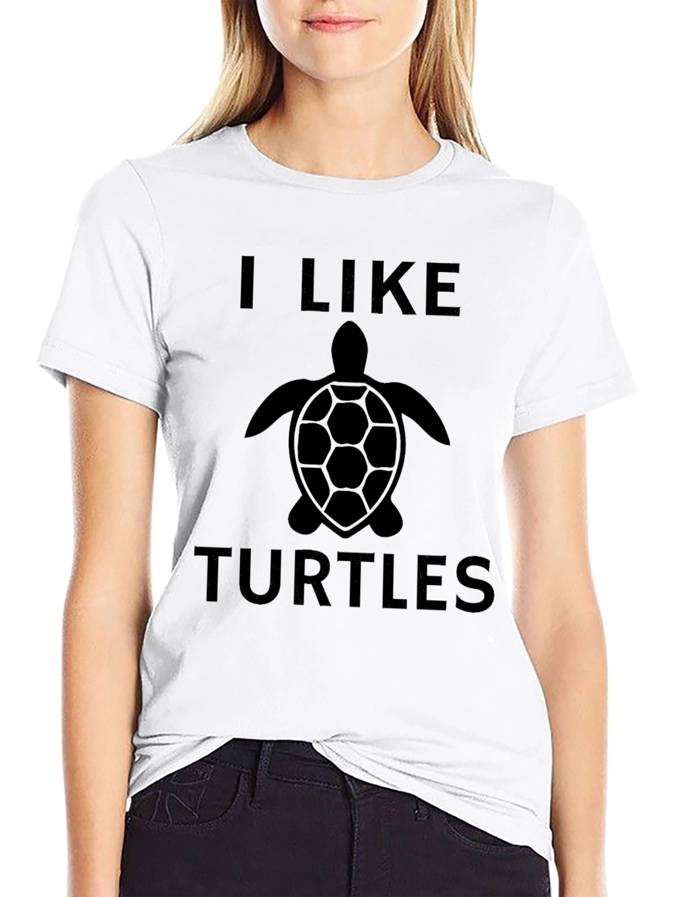 I Like Turtles Graphic T-Shirt