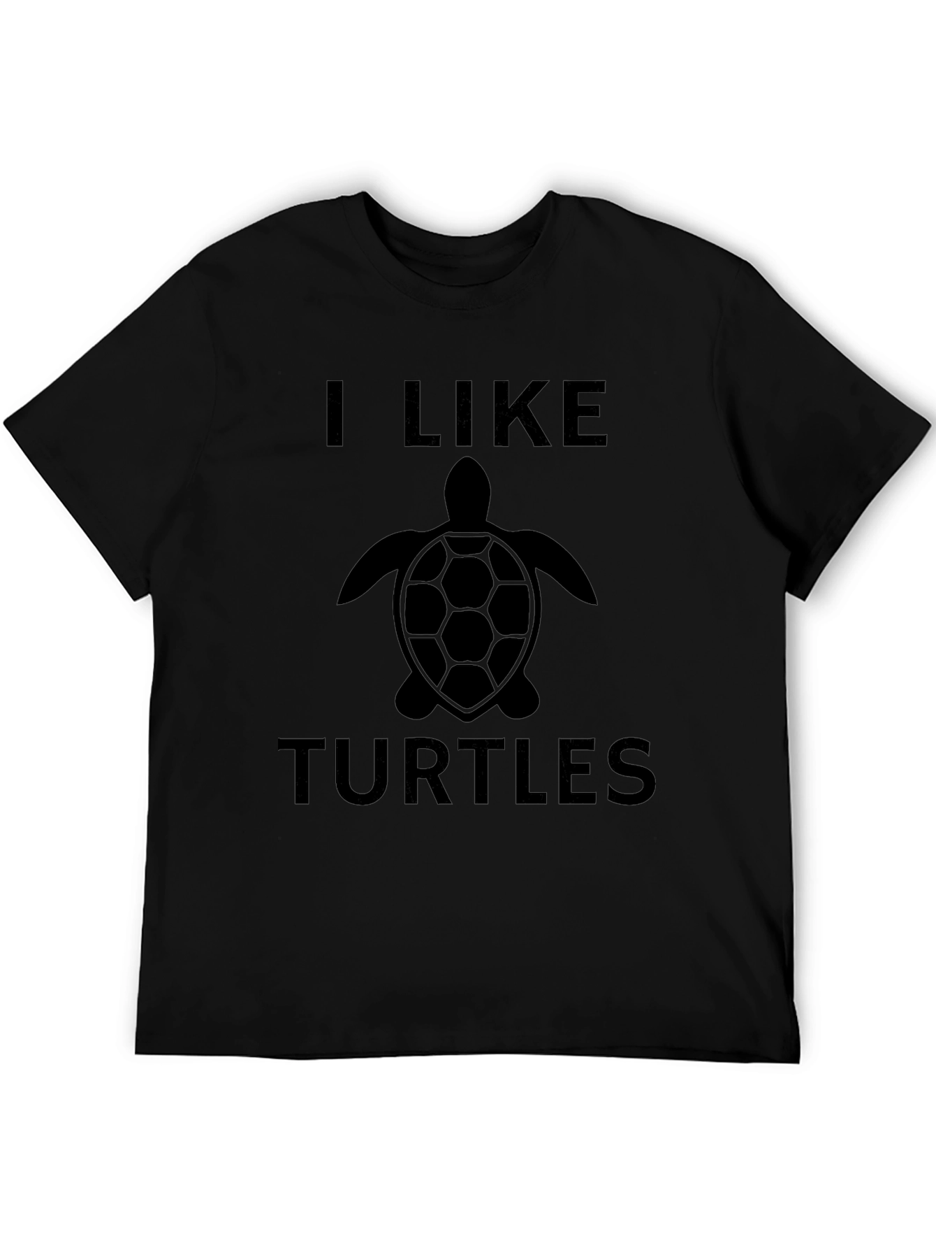I Like Turtles Graphic T-Shirt
