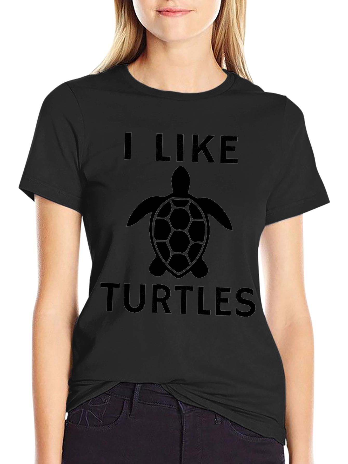 I Like Turtles Graphic T-Shirt