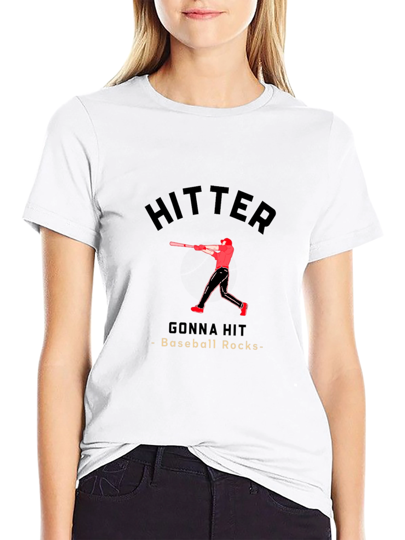 Hitter Baseball Graphic T-Shirt