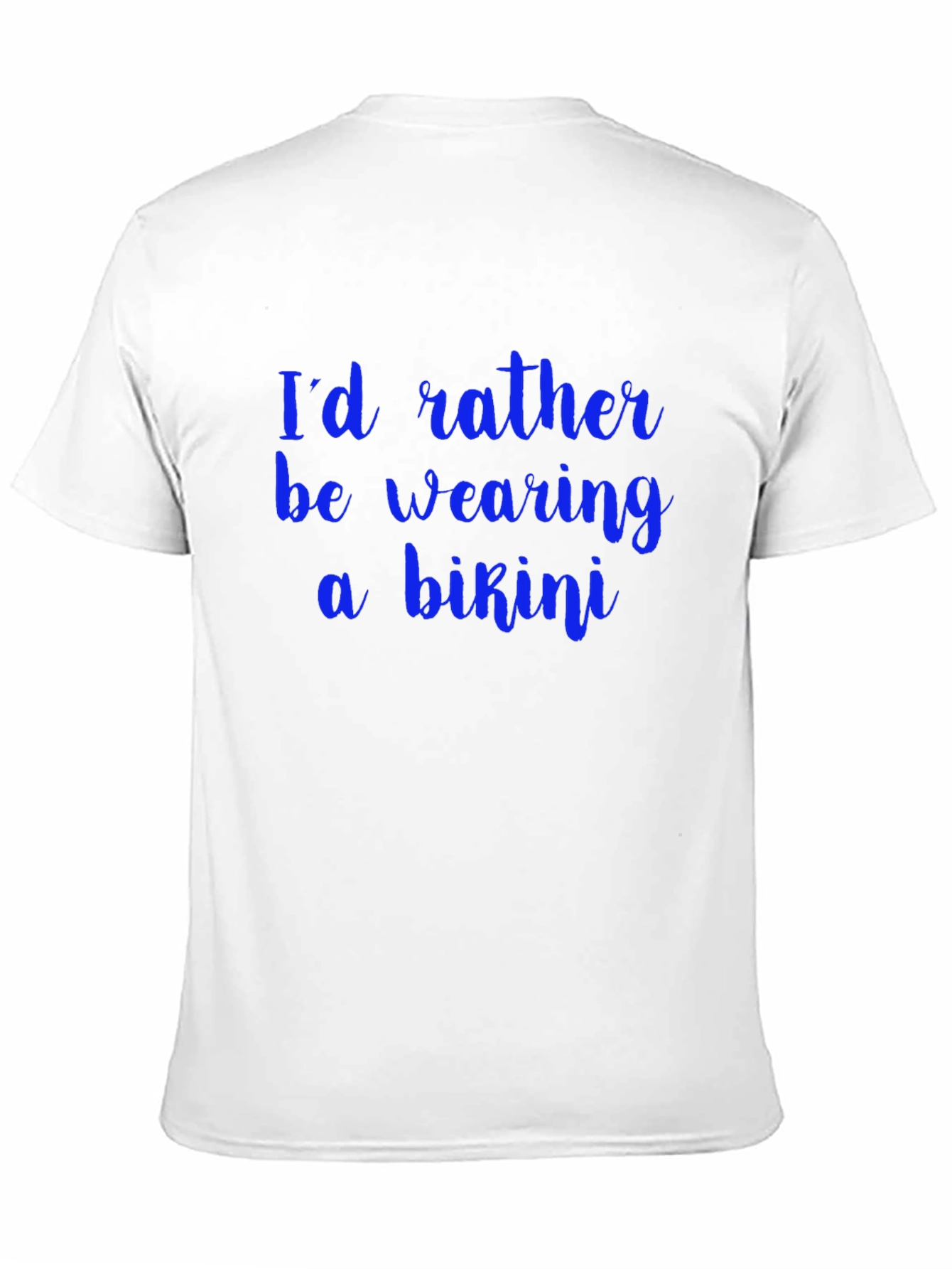 Bikini Desire T-Shirt - Comfy Black Tee