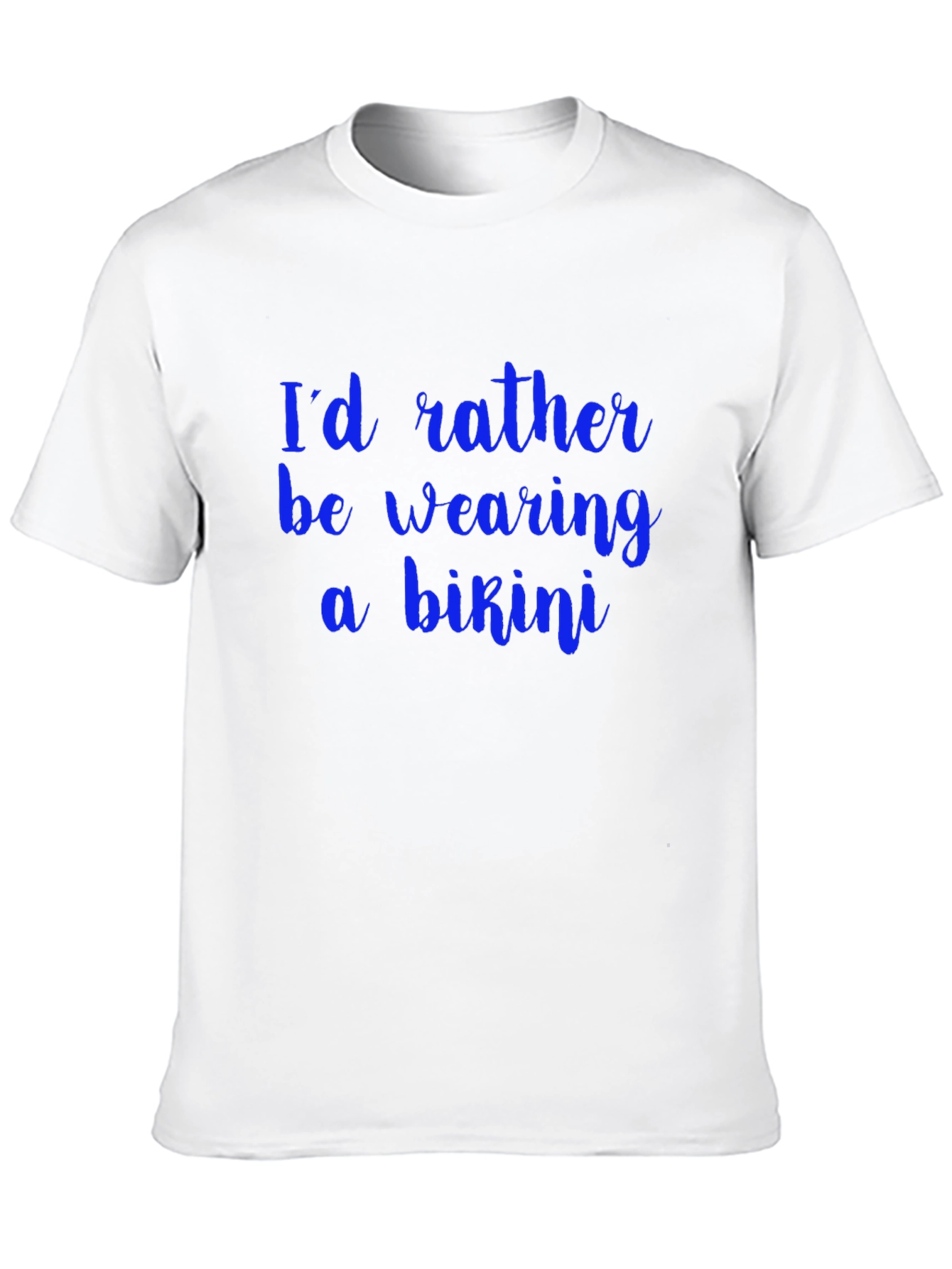 Bikini Desire T-Shirt - Comfy Black Tee