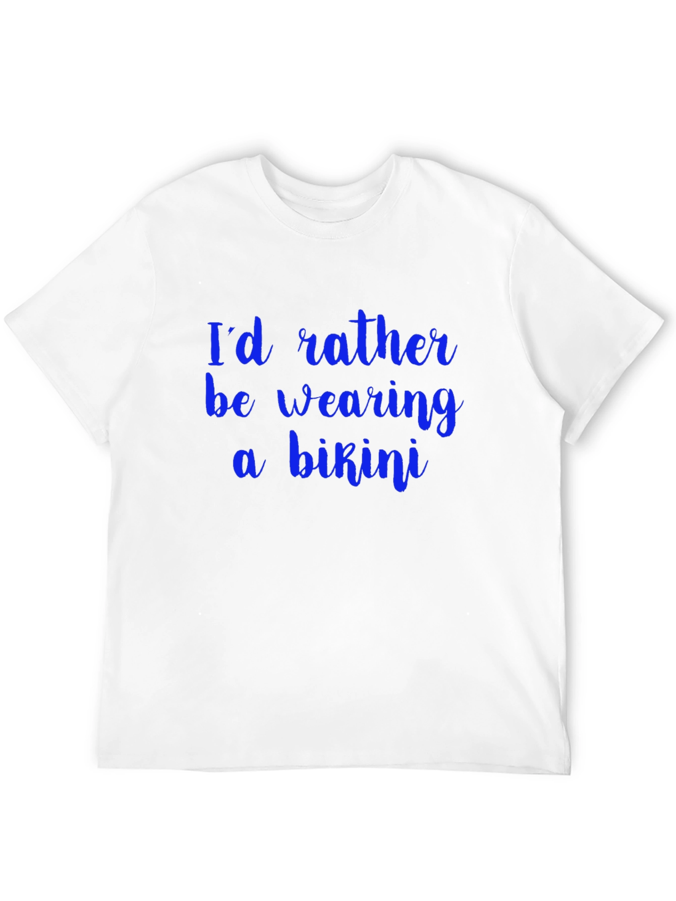 Bikini Desire T-Shirt - Comfy Black Tee