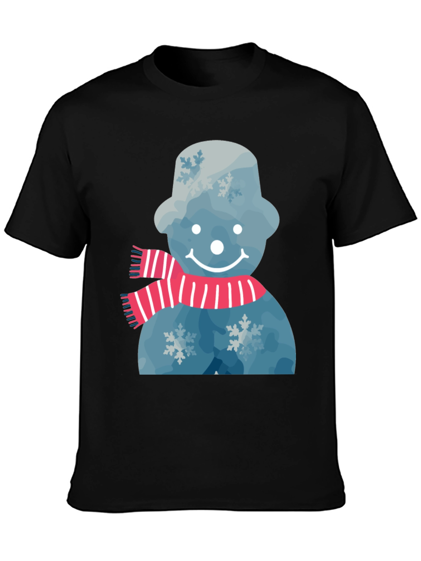 Snowman Graphic Tee - Winter Holiday Festive Shirt