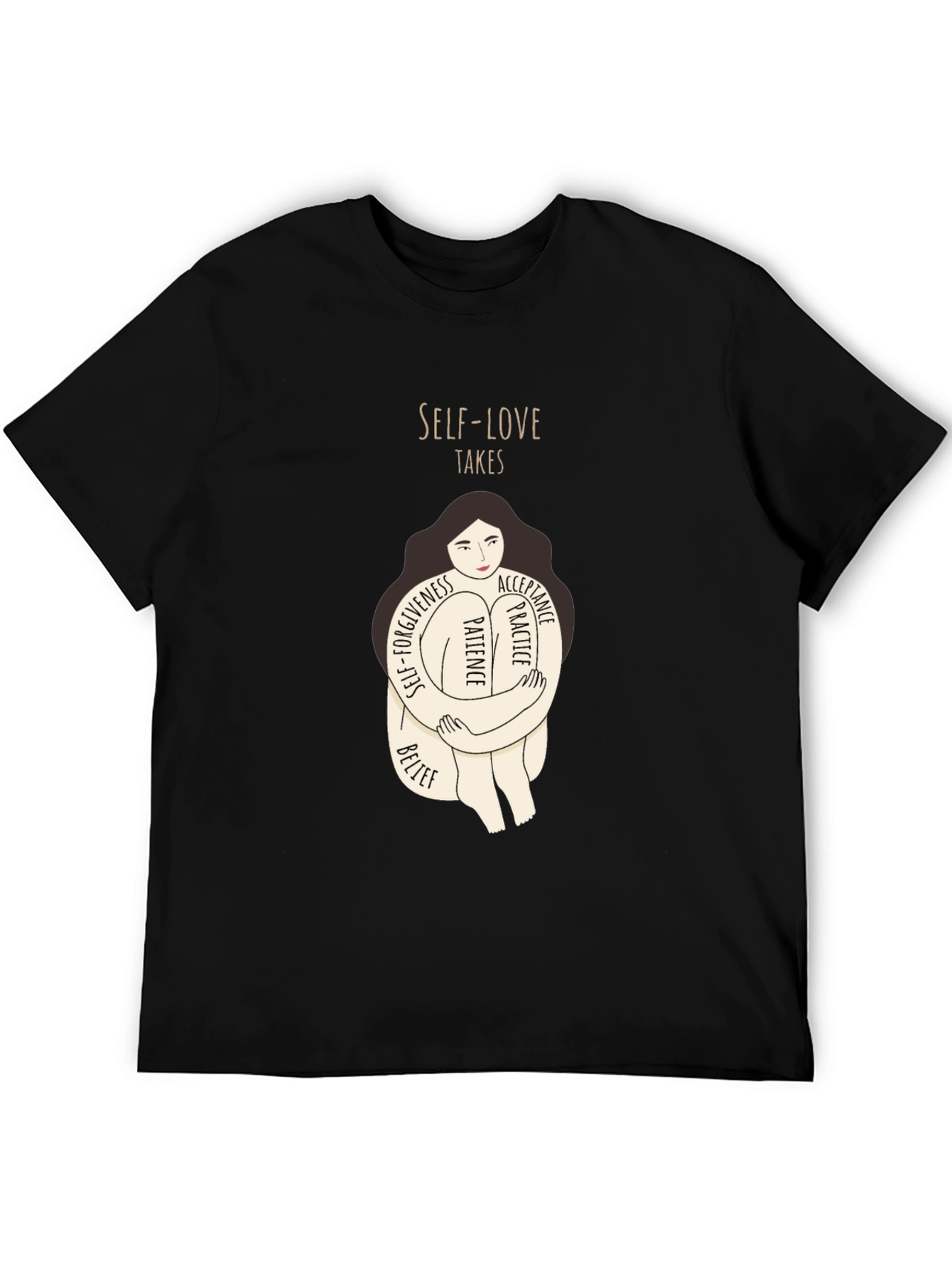 Self-Love Takes Womens Graphic Tee