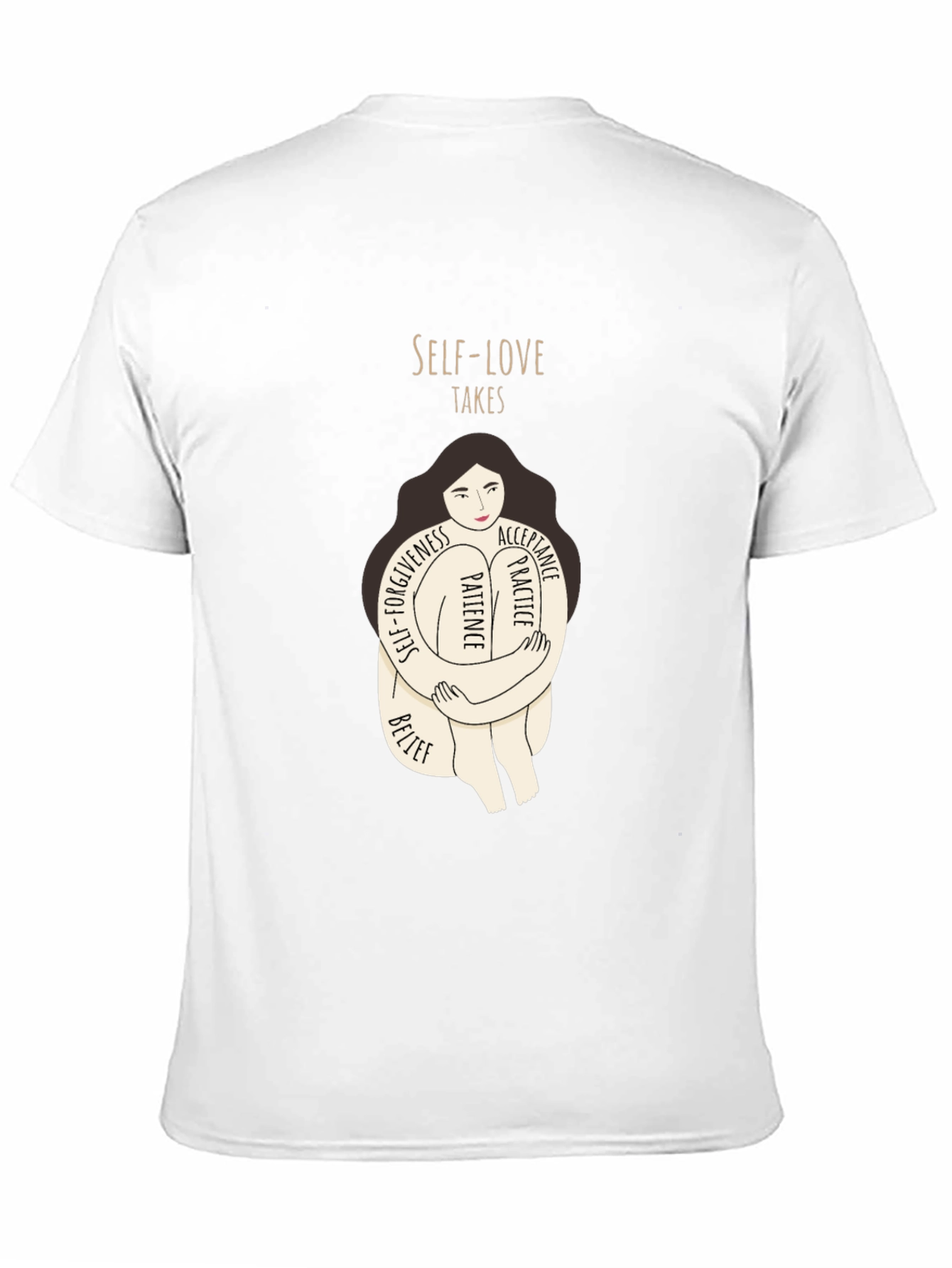 Self-Love Takes Womens Graphic Tee