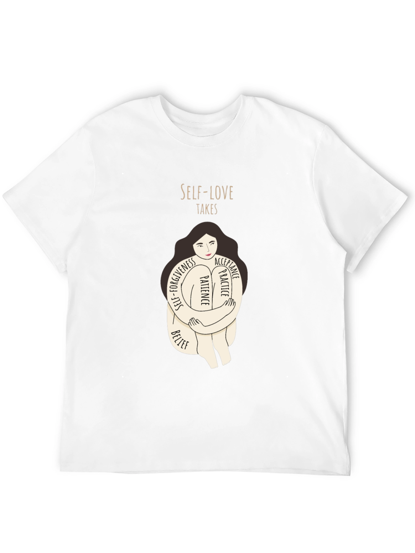Self-Love Takes Womens Graphic Tee