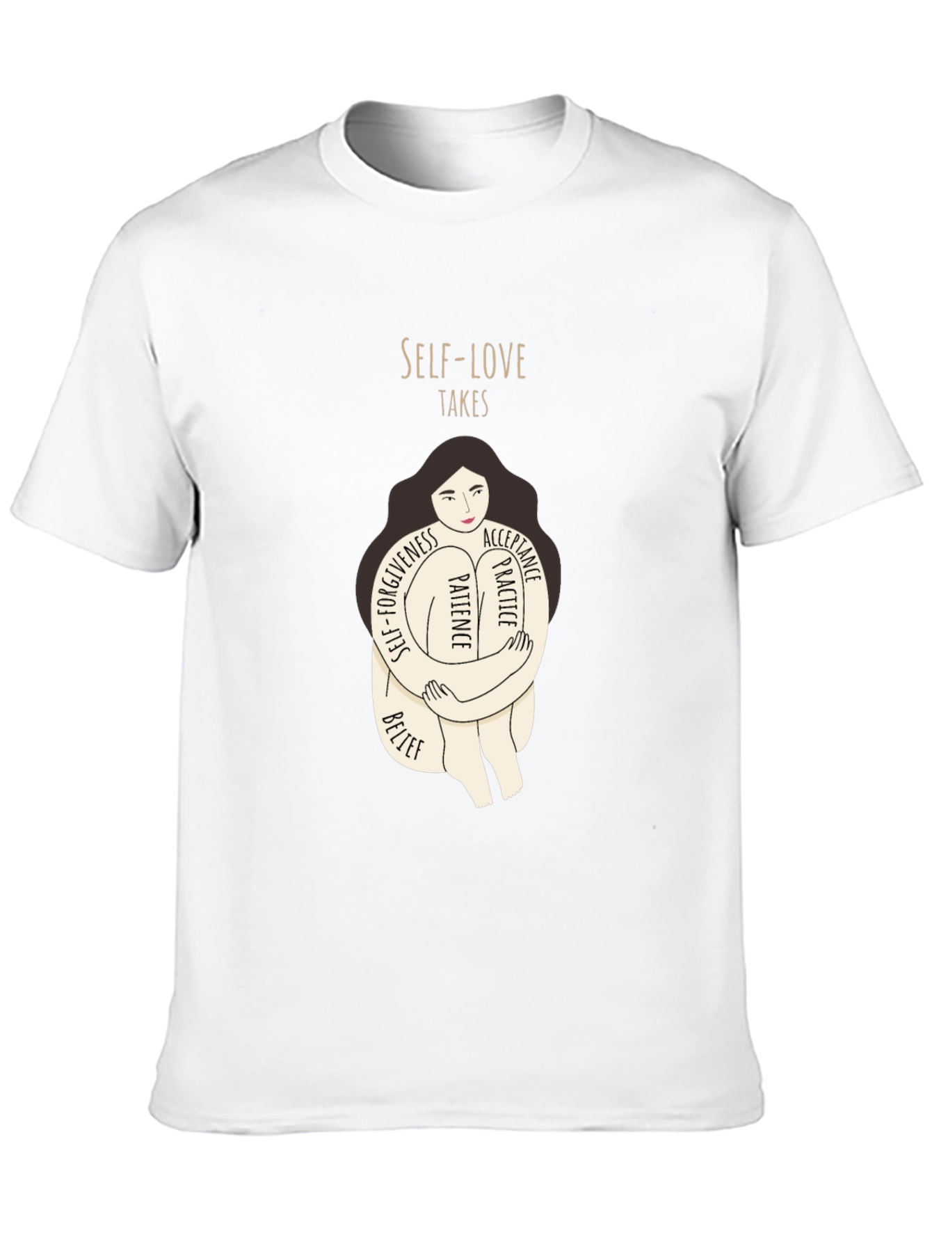 Self-Love Takes Womens Graphic Tee