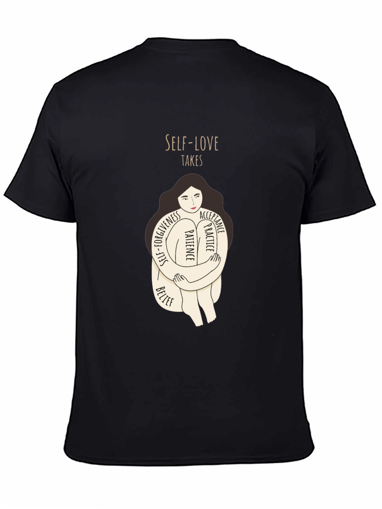Self-Love Takes Womens Graphic Tee