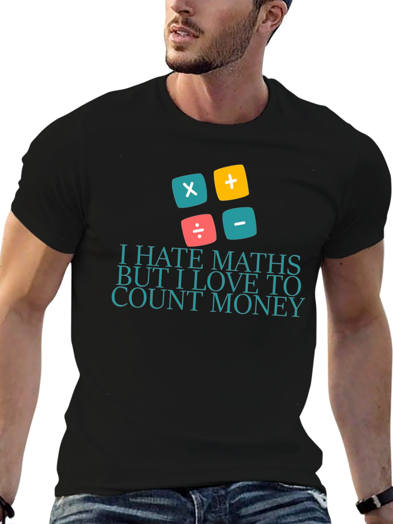 I Hate Maths Love Money T-Shirt