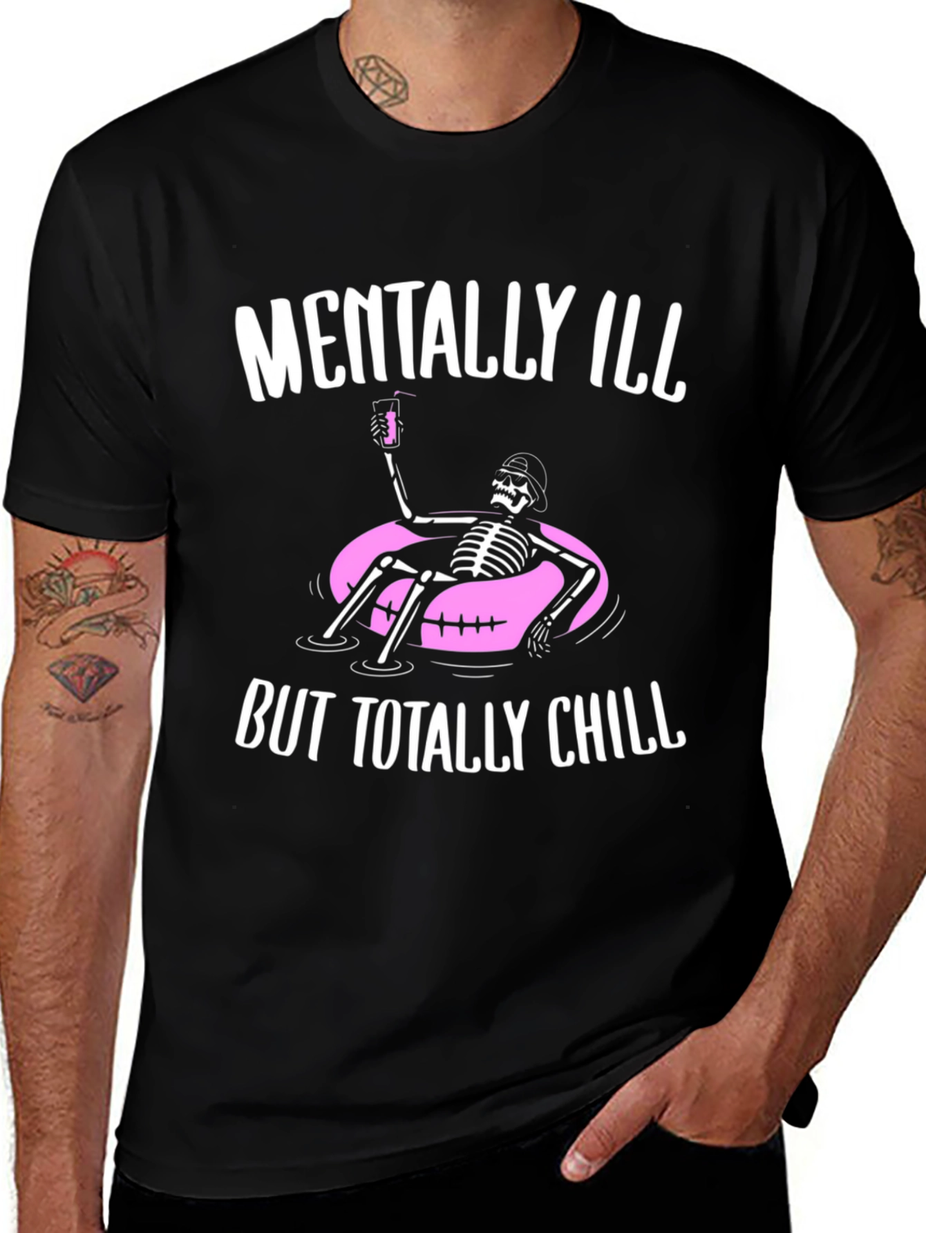 Mentally Ill But Totally Chill T-Shirt