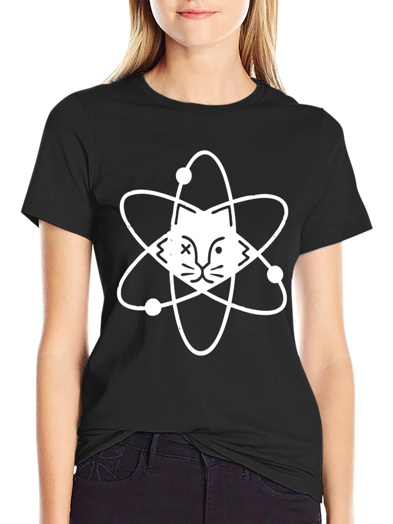 Atomic Cat T-Shirt - Unique Graphic Tee