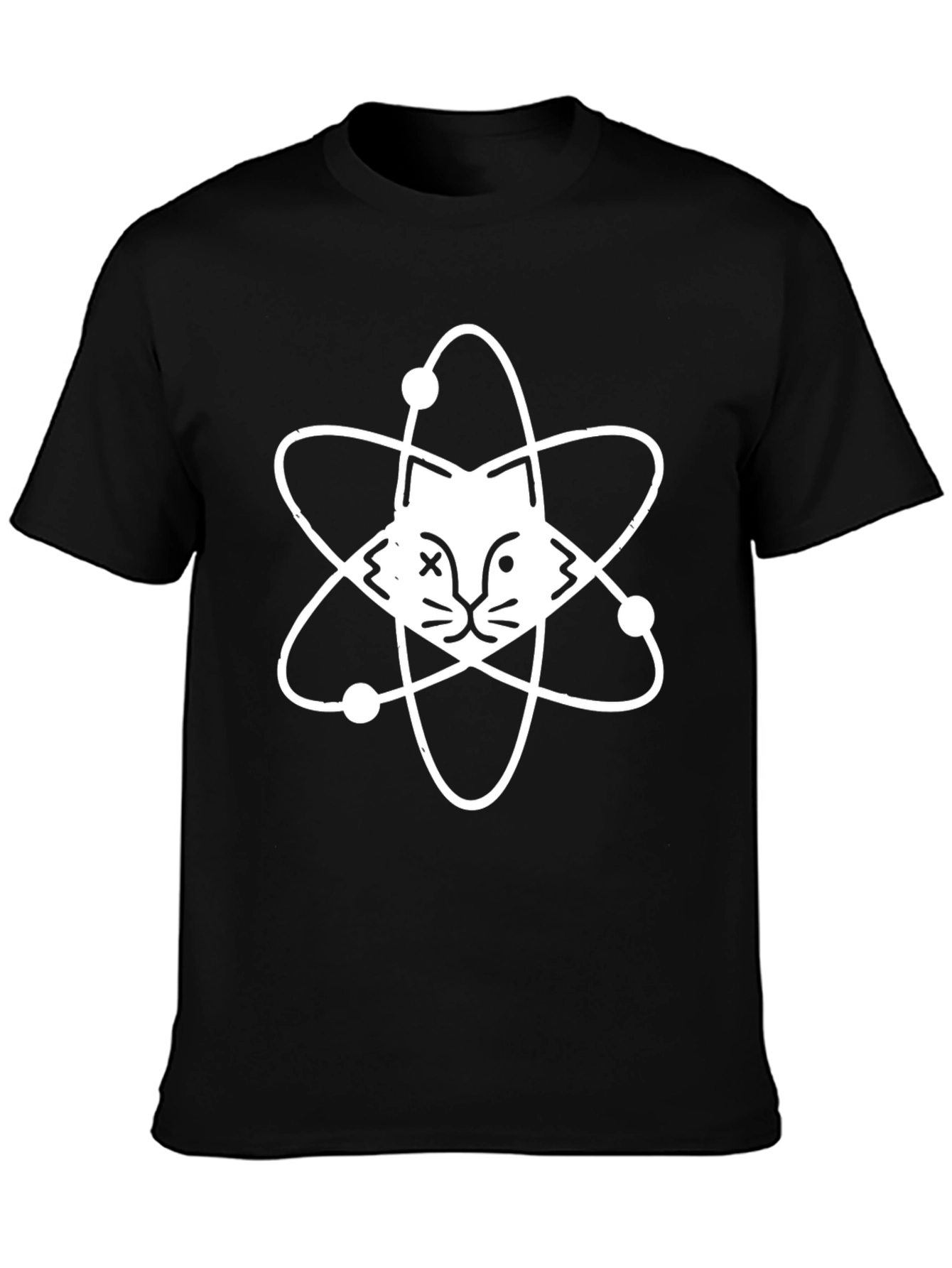 Atomic Cat T-Shirt - Unique Graphic Tee