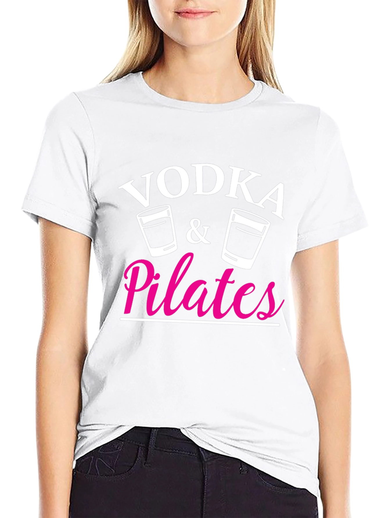 Vodka and Pilates Graphic T-Shirt