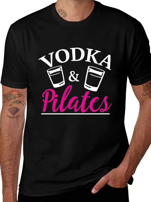 Vodka and Pilates Graphic T-Shirt