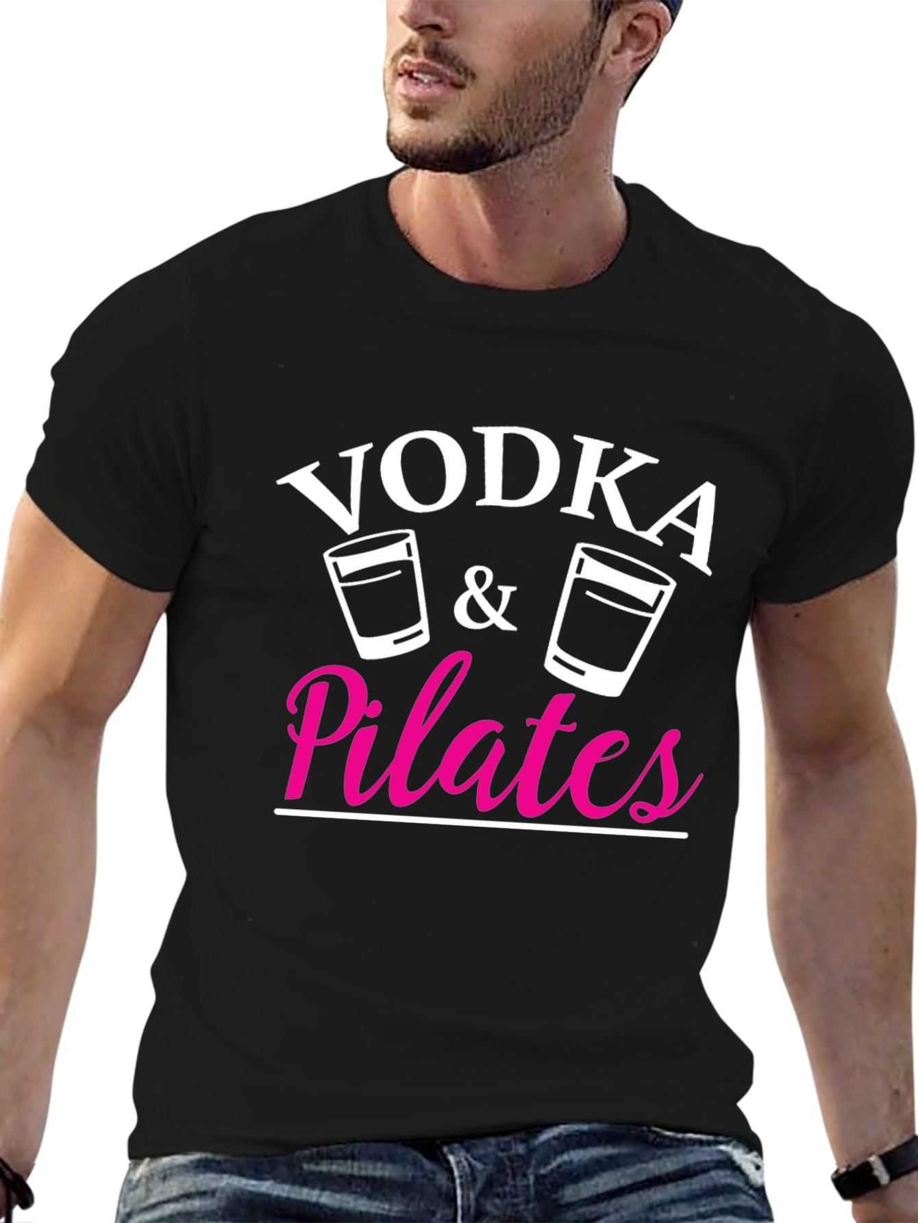 Vodka and Pilates Graphic T-Shirt