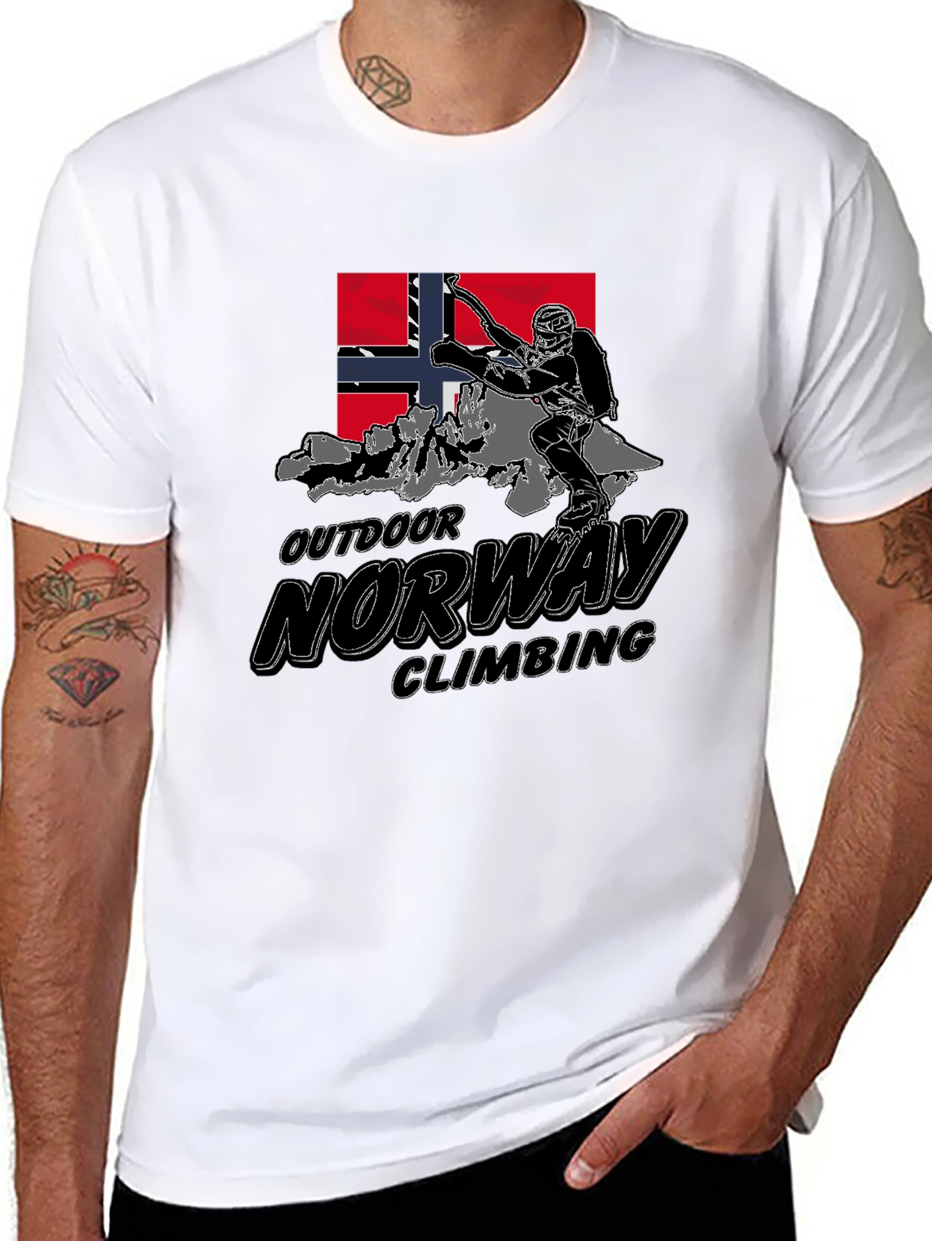 Norway Outdoor Climbing T-Shirt