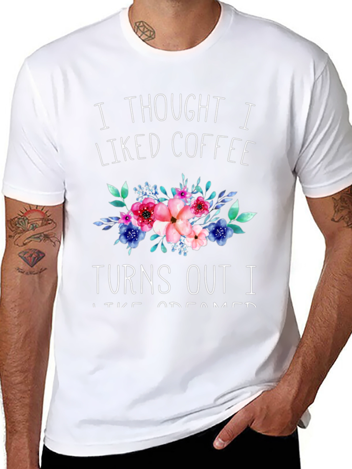 Coffee Lover T-Shirt - I Like Creamer