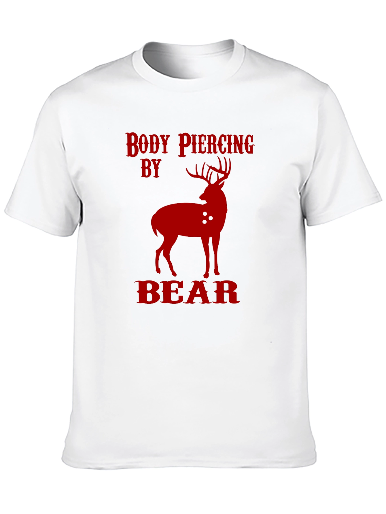 Body Piercing by Bear Graphic Tee