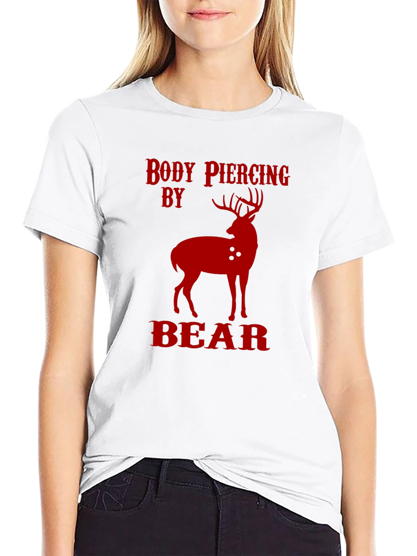 Body Piercing by Bear Graphic Tee