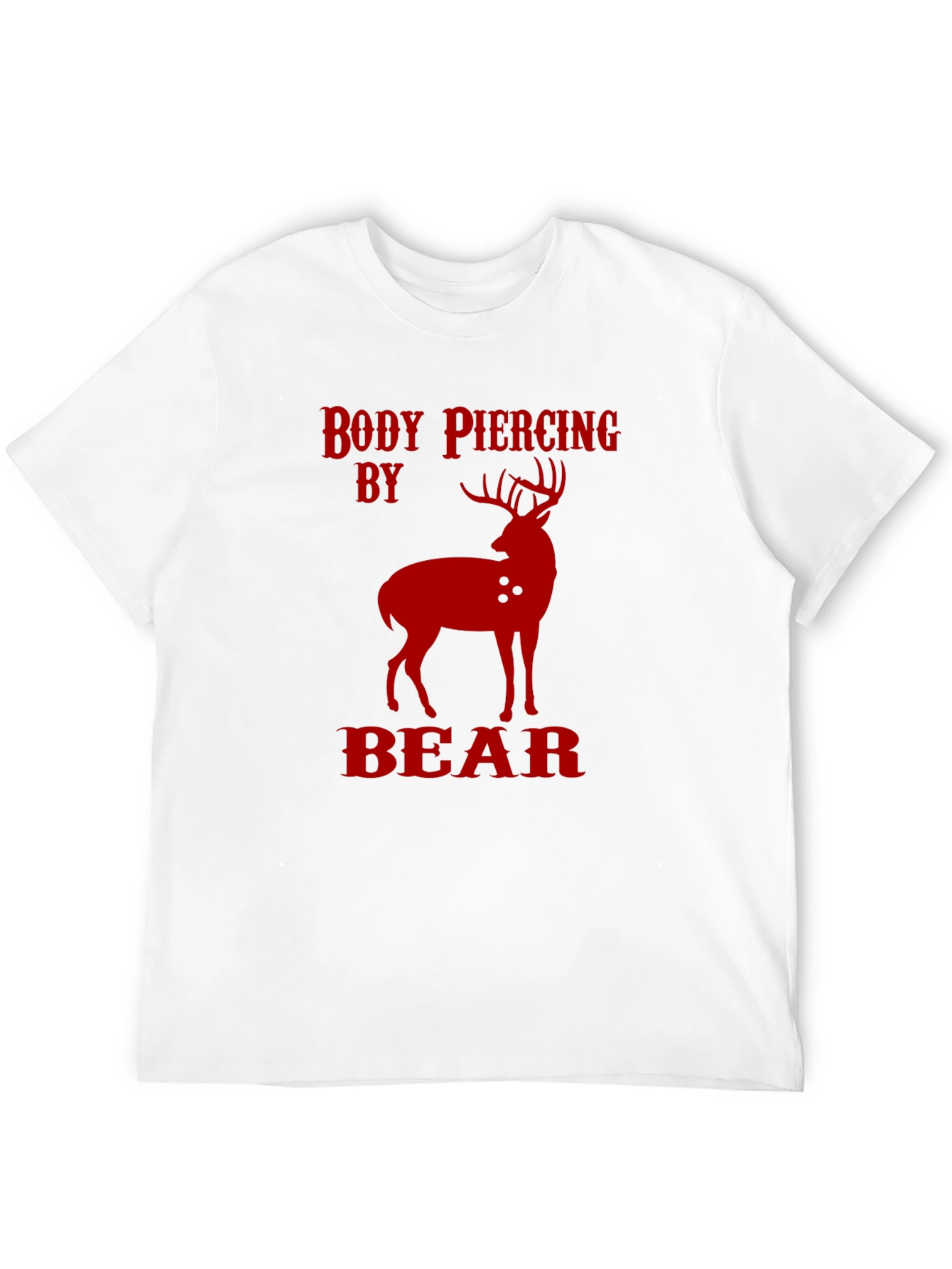Body Piercing by Bear Graphic Tee