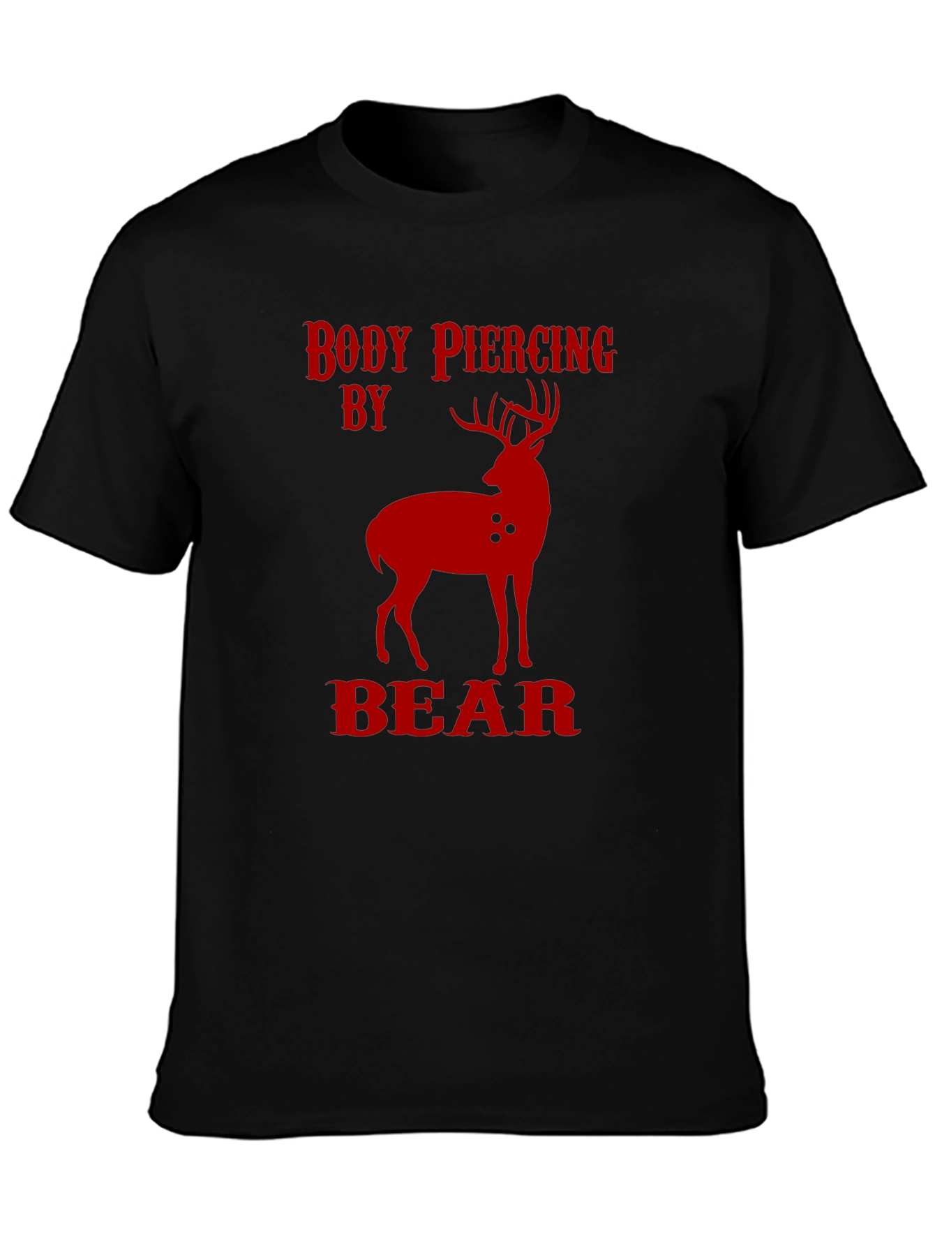 Body Piercing by Bear Graphic Tee