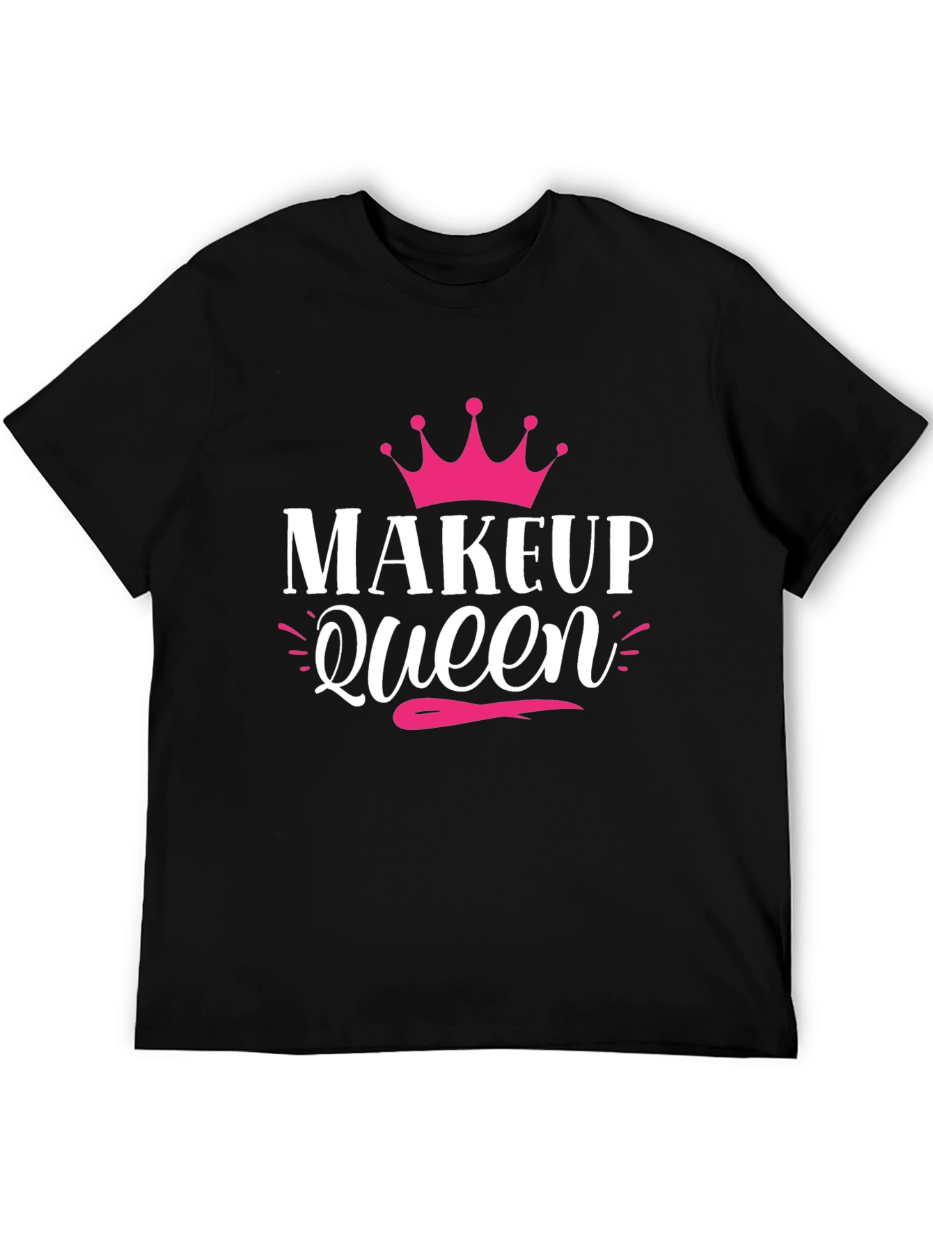 Makeup Queen Graphic Tee - Black T-Shirt