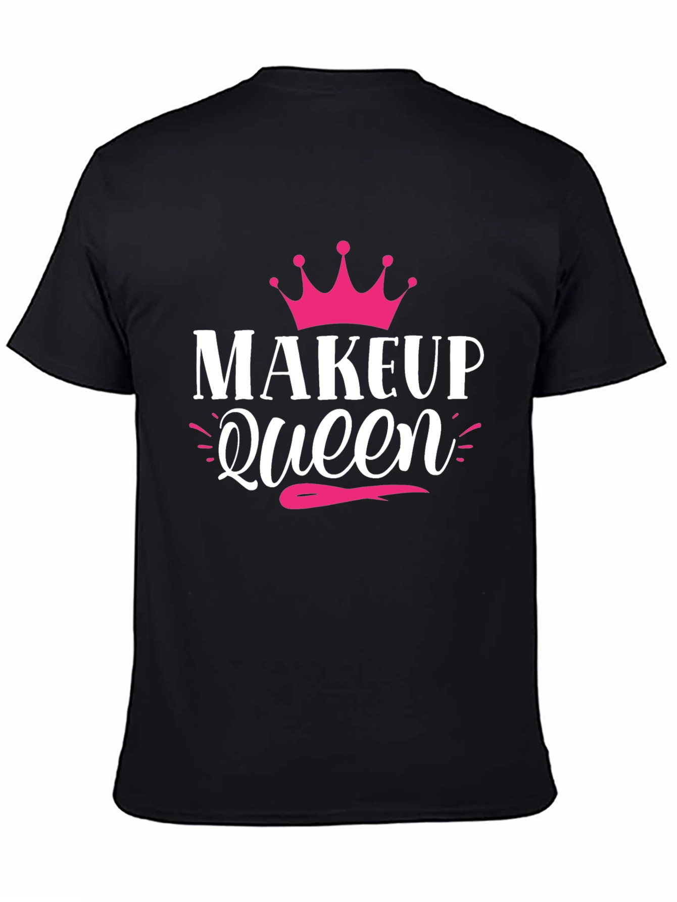 Makeup Queen Graphic Tee - Black T-Shirt