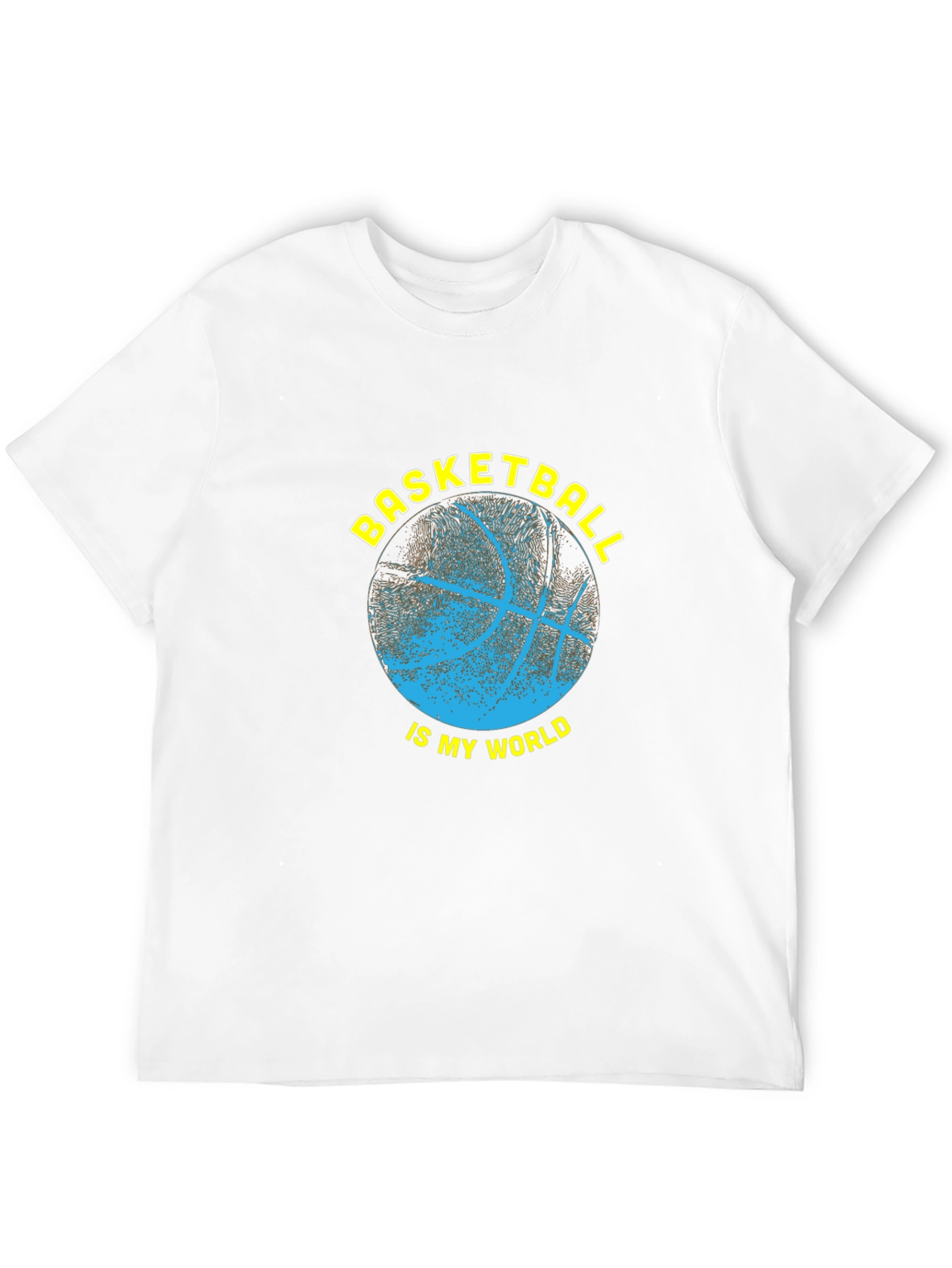 Basketball Is My World Graphic T-Shirt