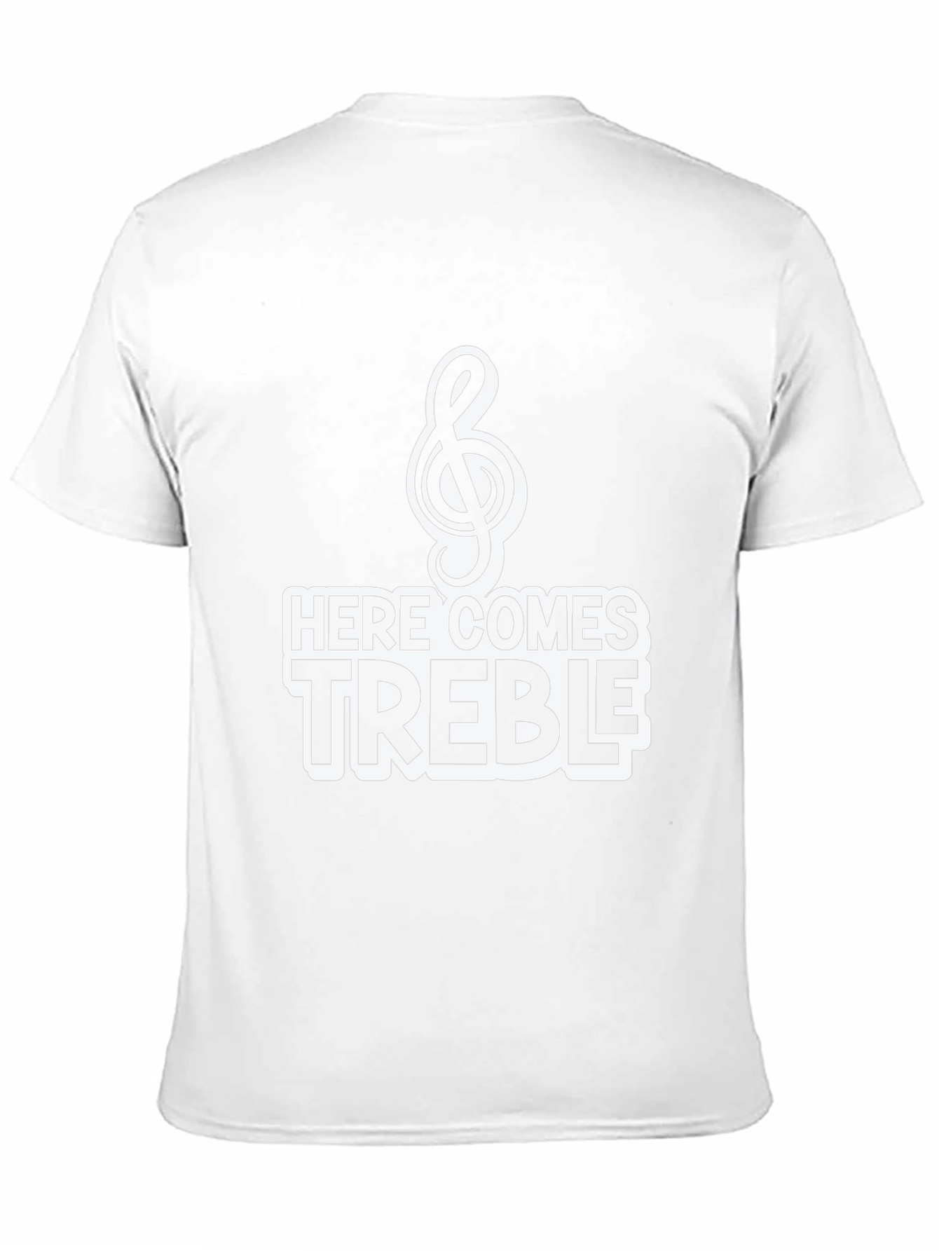 Here Comes Treble Black Graphic Tee