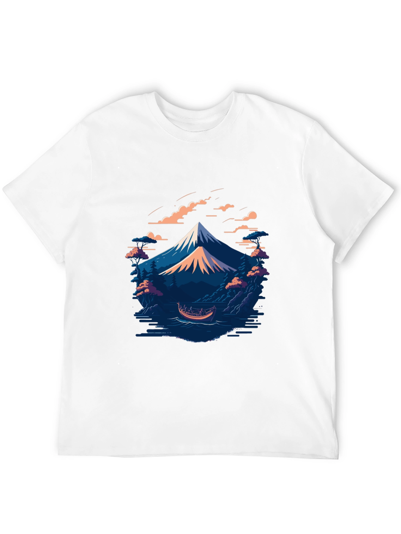 Mountain Lake Graphic Tee