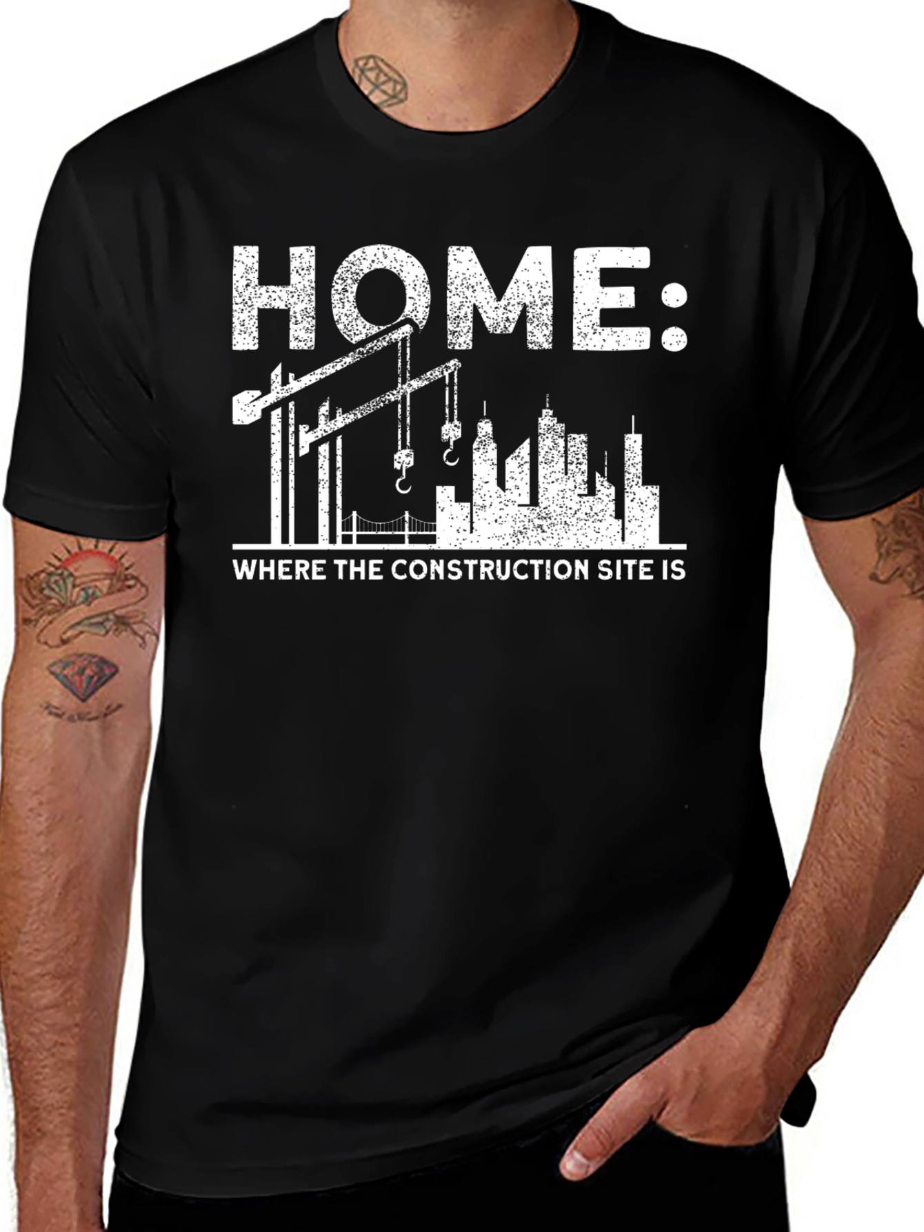 Home Construction Site T-Shirt