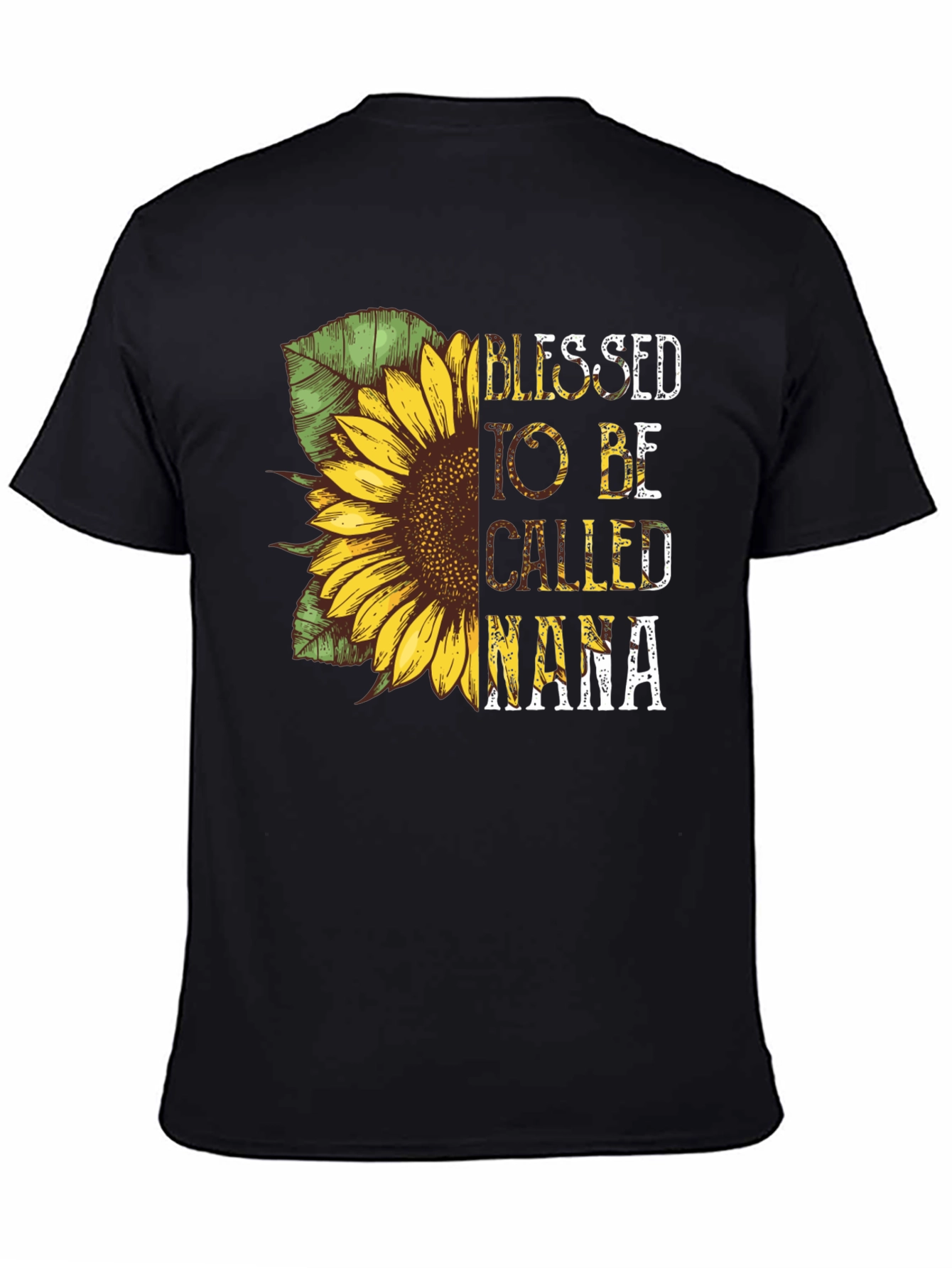 Blessed To Be Called Nana Sunflower Graphic Tee