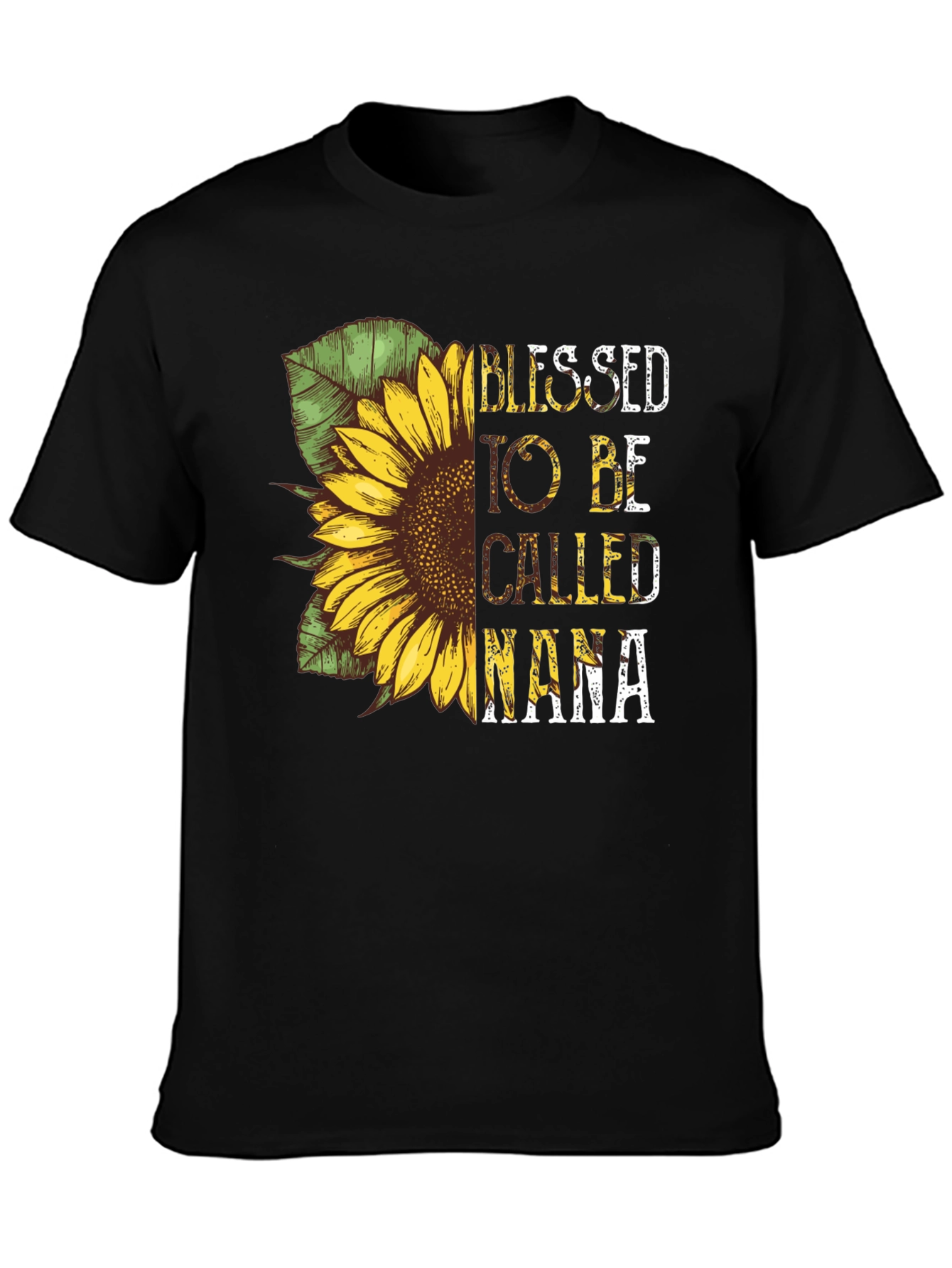 Blessed To Be Called Nana Sunflower Graphic Tee
