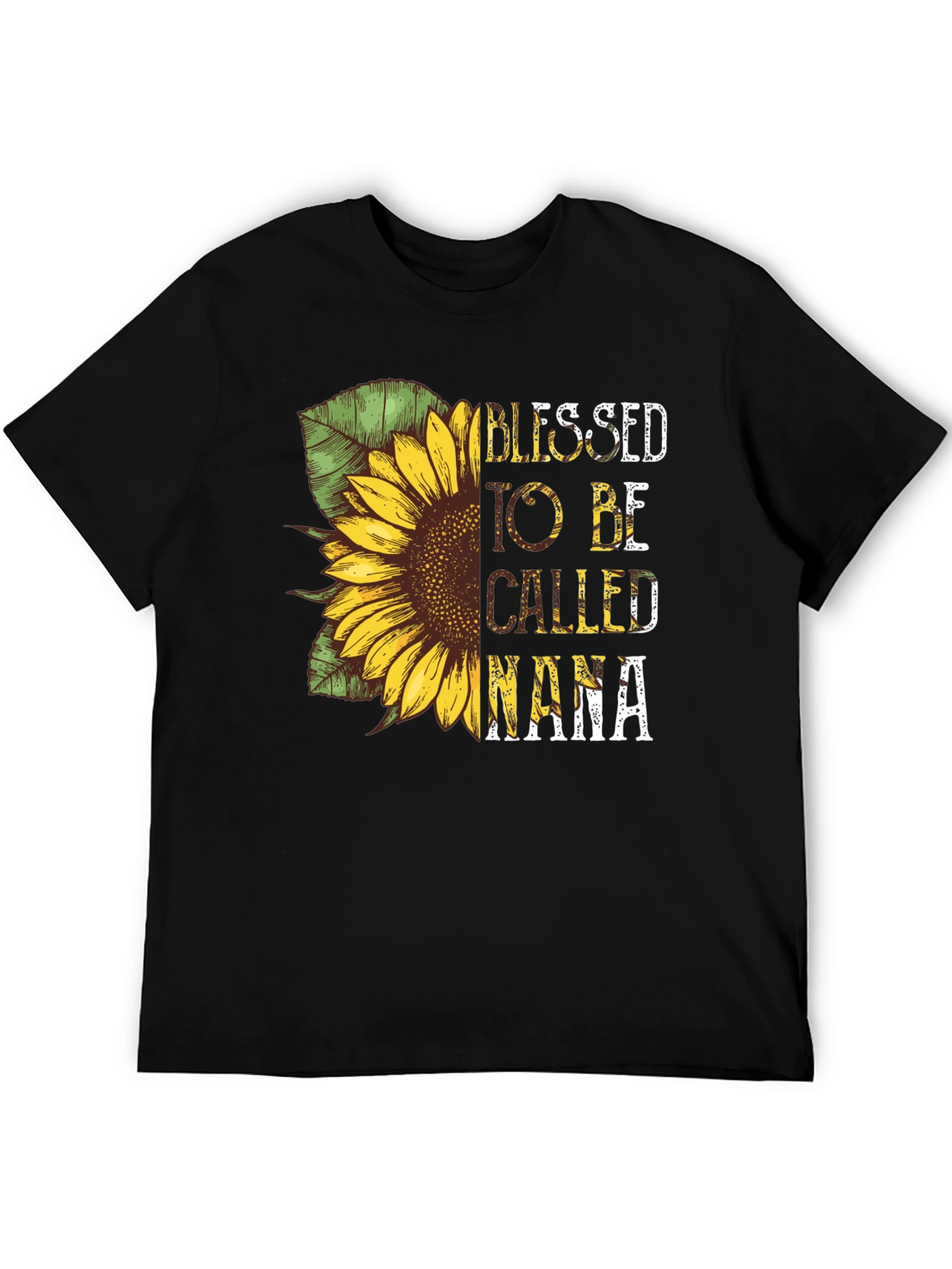 Blessed To Be Called Nana Sunflower Graphic Tee