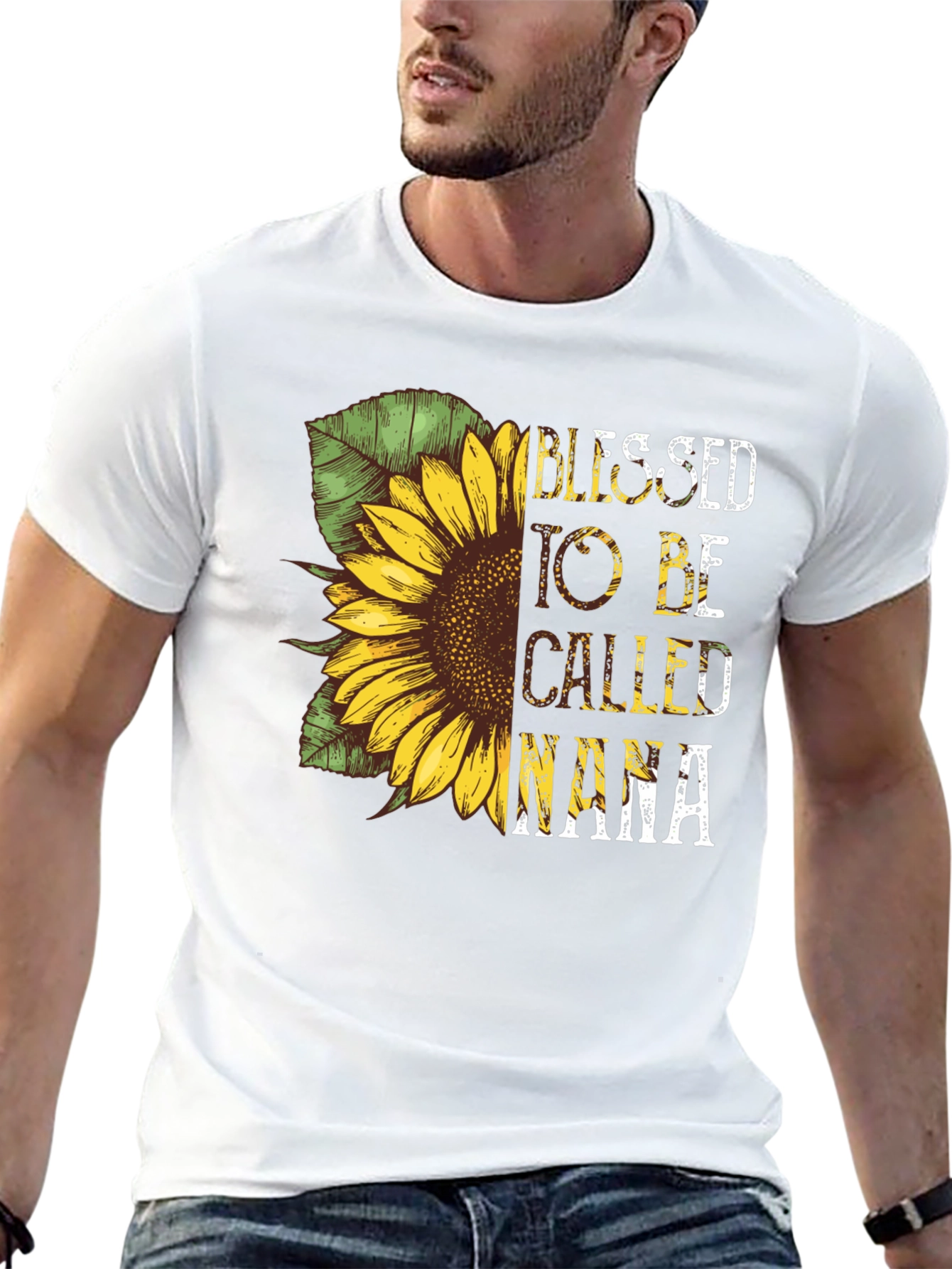 Blessed To Be Called Nana Sunflower Graphic Tee