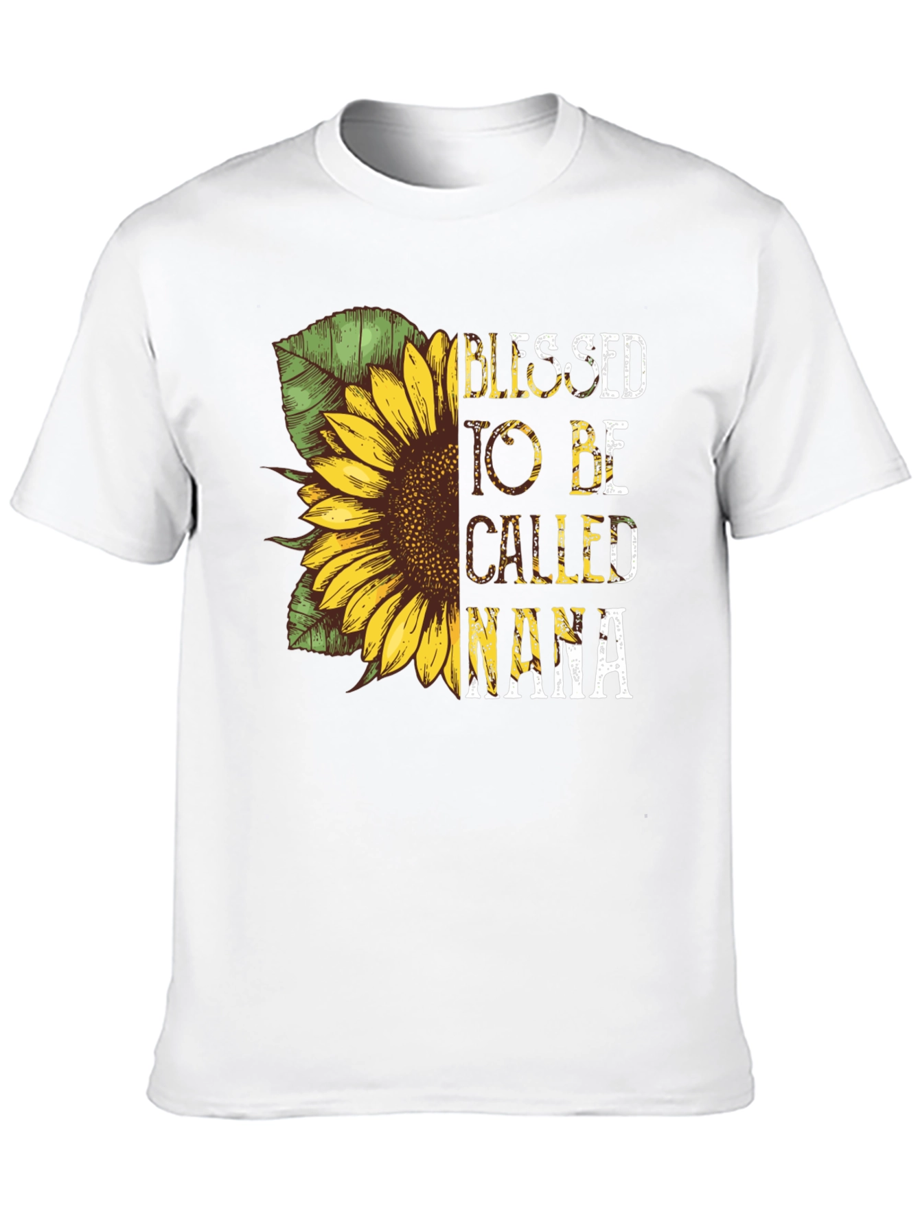 Blessed To Be Called Nana Sunflower Graphic Tee