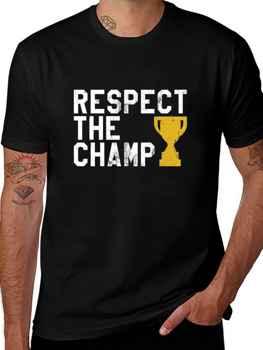 Respect the Champ Graphic T-Shirt