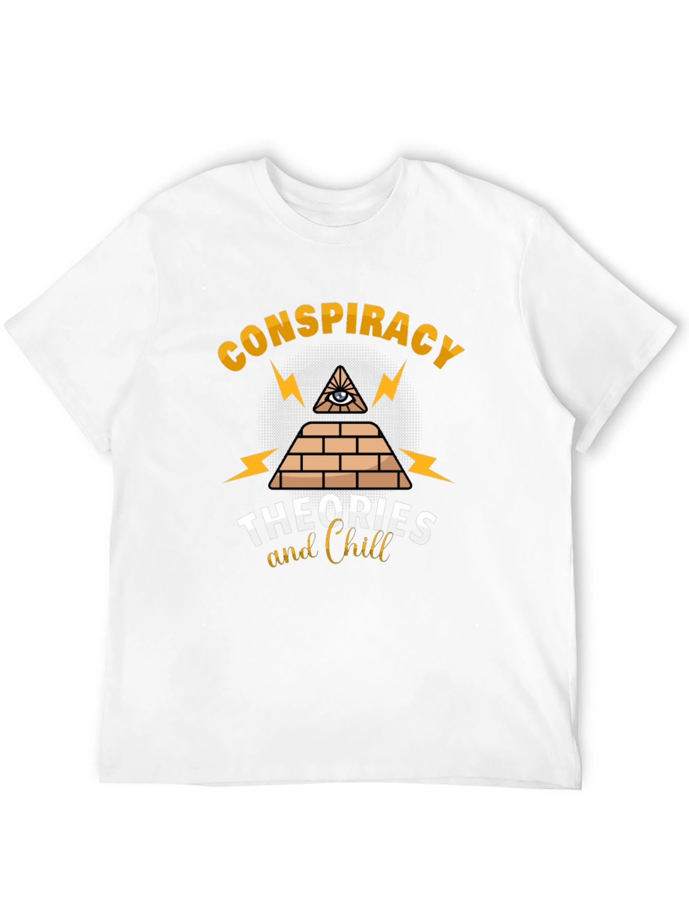 Conspiracy Theories & Chill Graphic T-Shirt